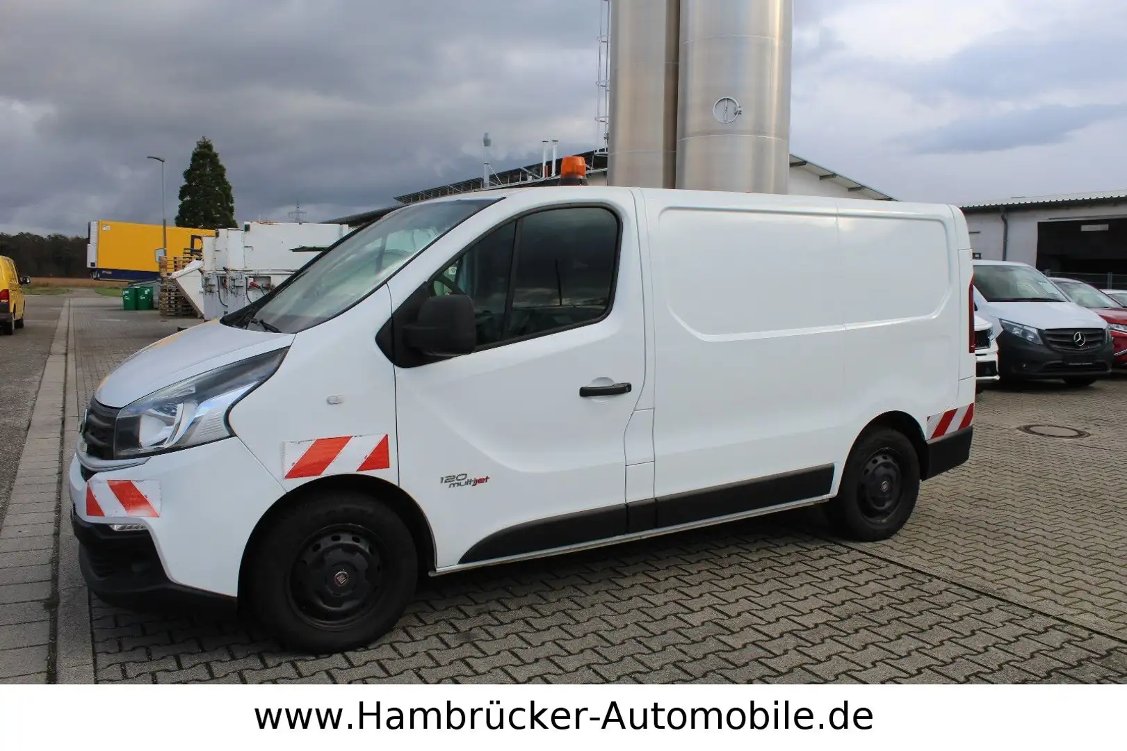 Fiat Talento Kasten L1H1 1,2t SX~2.Hand~Klima~Pdc~Ahk Weiß - 1