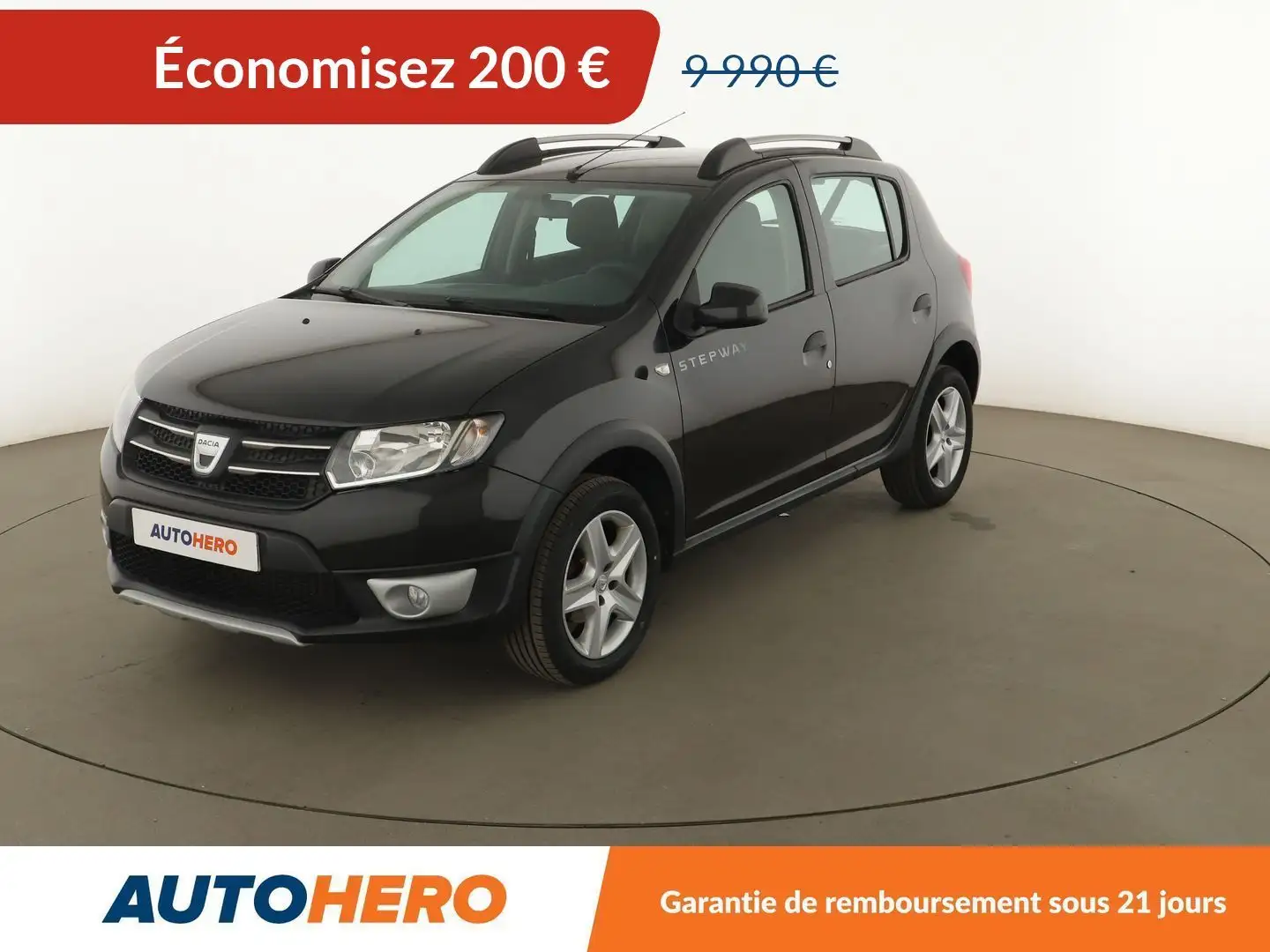 Dacia Sandero Stepway 0.9 TCe Prestige Noir - 1