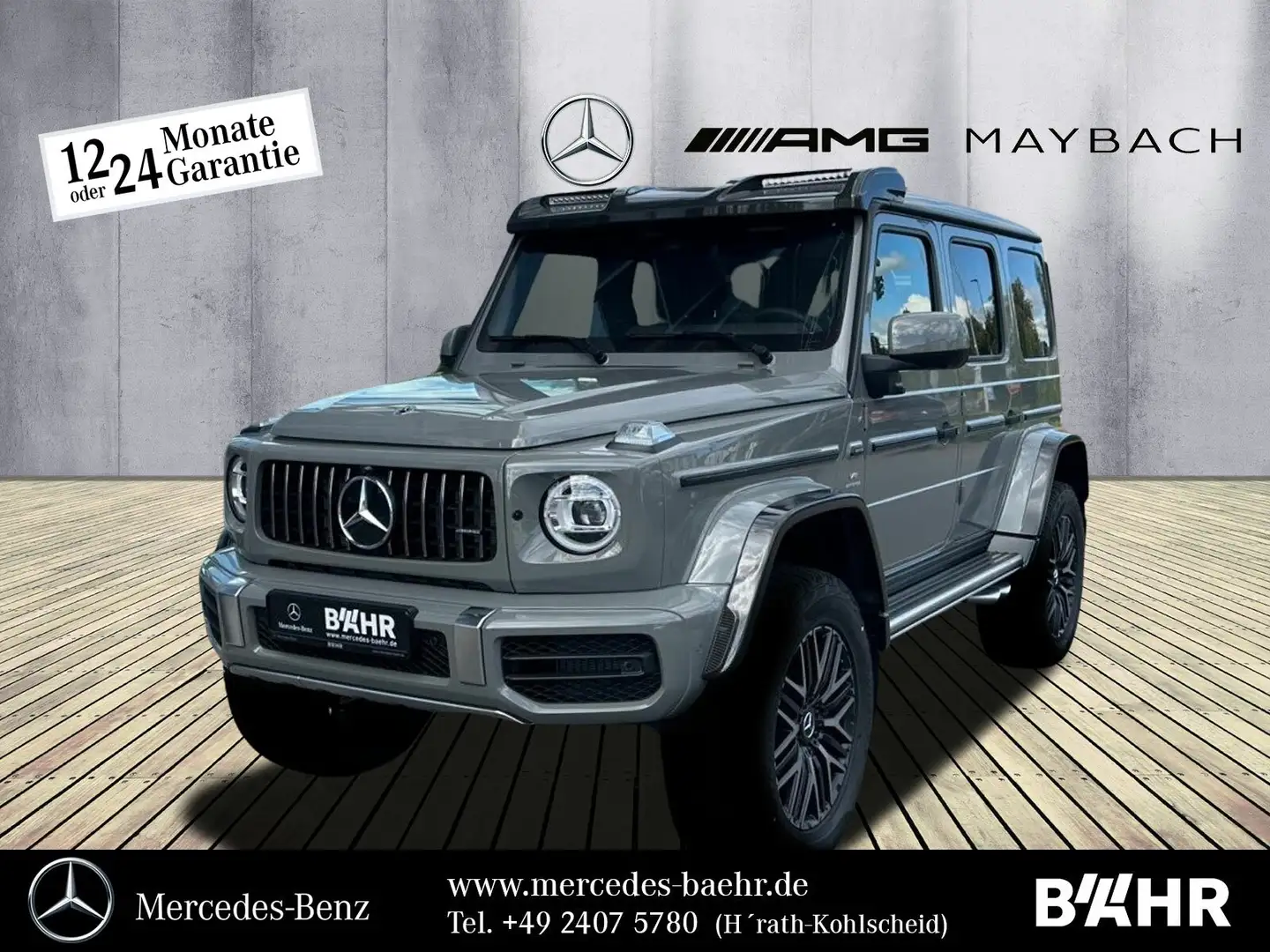 Mercedes-Benz G 63 AMG G 63 AMG 4x4² Comand/Multibeam/Burmester/LMR22" Gri - 1