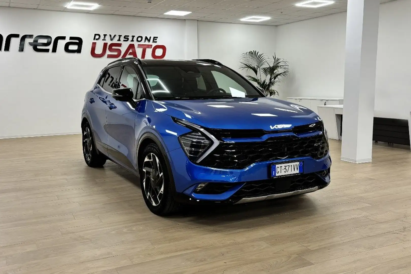 Kia Sportage 1.6 CRDi MHEV DCT GT-line Plus Blau - 1