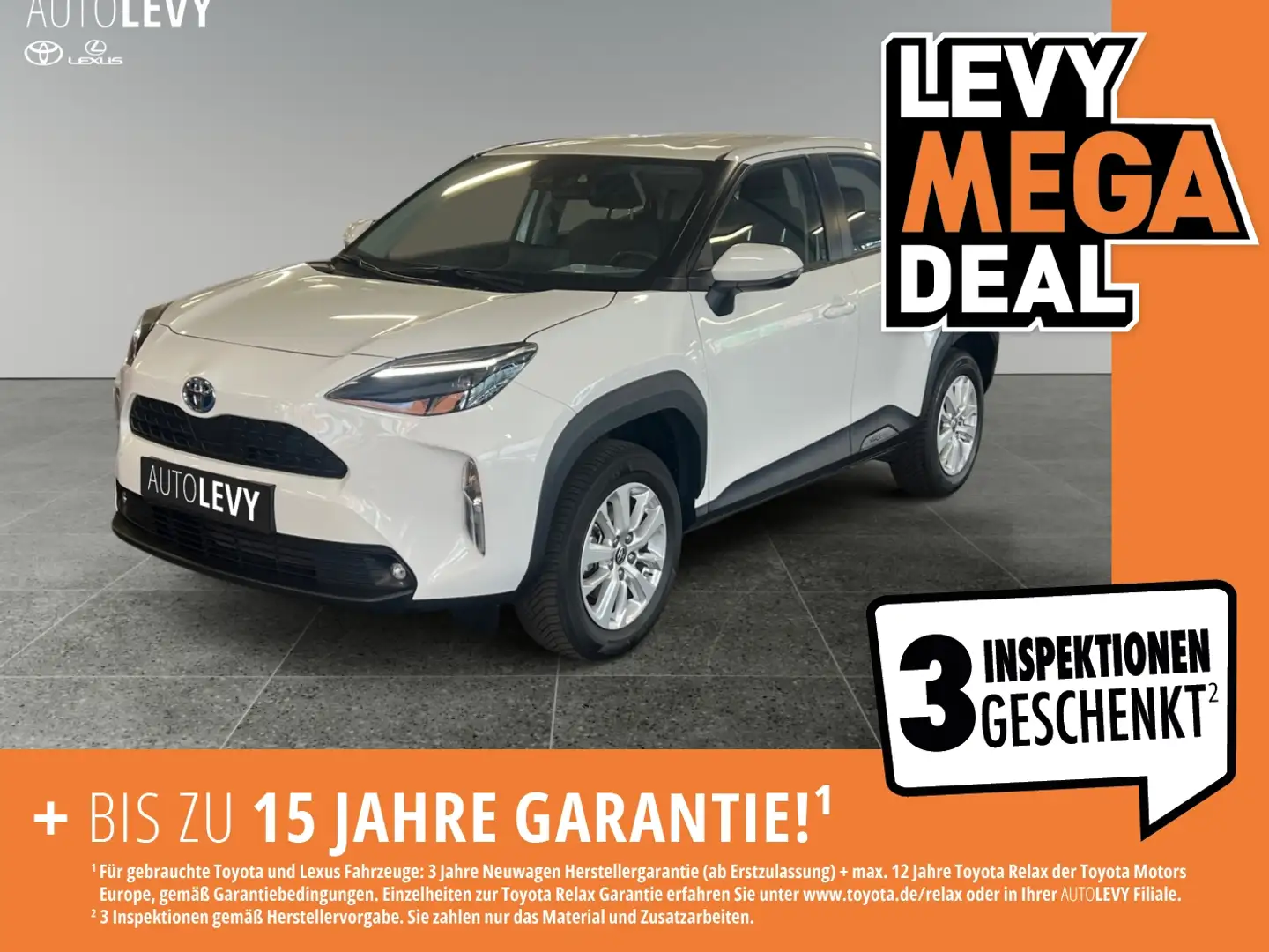 Toyota Yaris Cross 1.5l Hybrid Comfort *CARPLAY* Weiß - 1