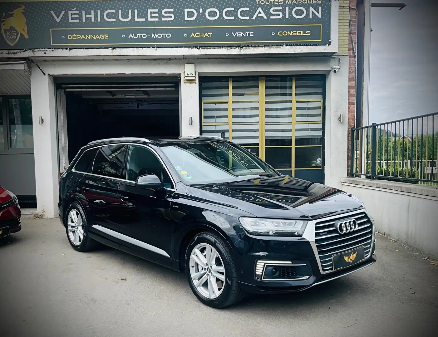 Audi Q7 e-tron 3.0 TDi V6 Quattro Tiptronic ! OFFRE DU MOMENT ! Schwarz - 1