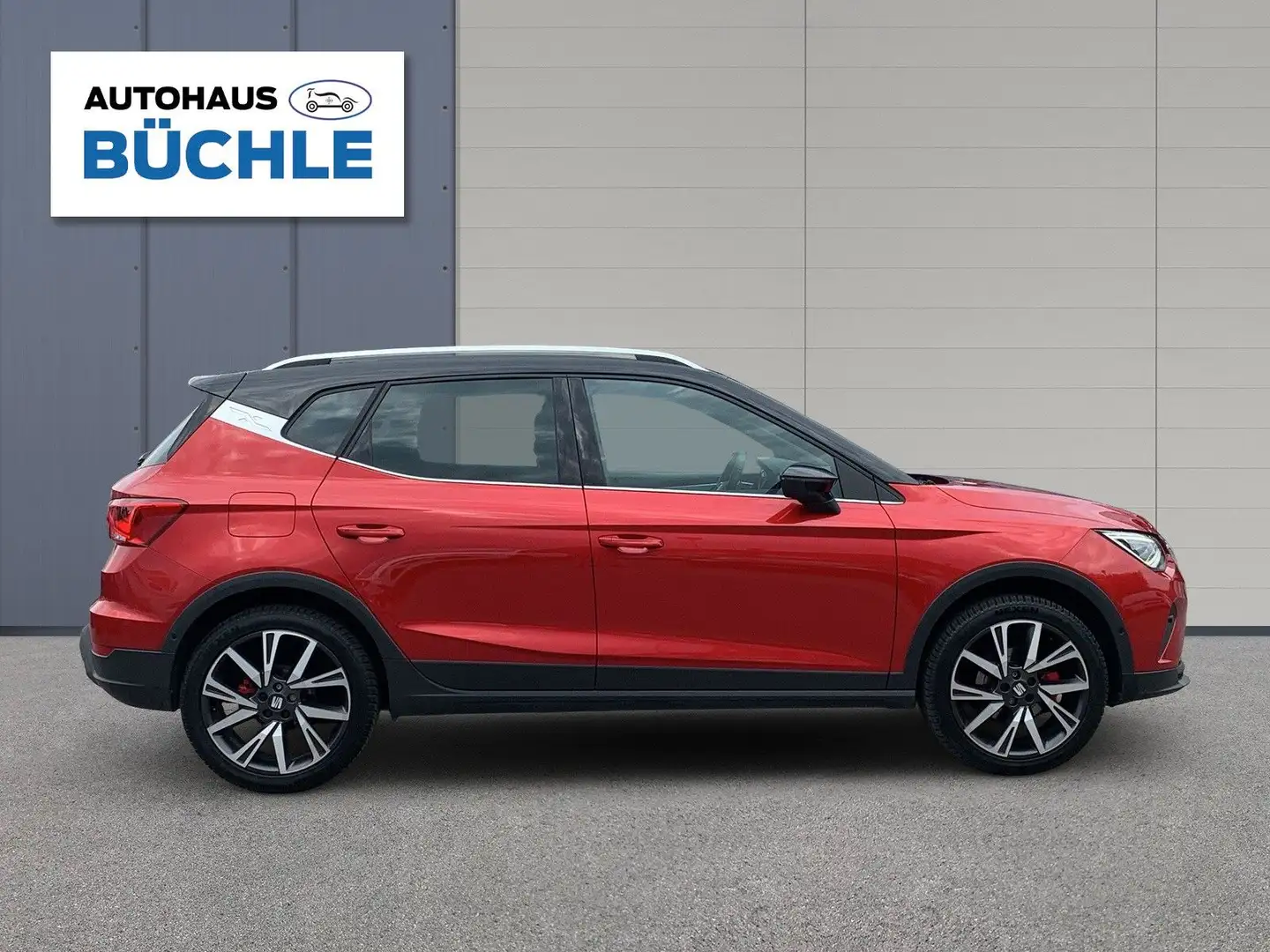 SEAT Arona ARONA FR+AUTOMATIK+NAVI+KAMERA+PARKPILOT+ACC+LED Rood - 2