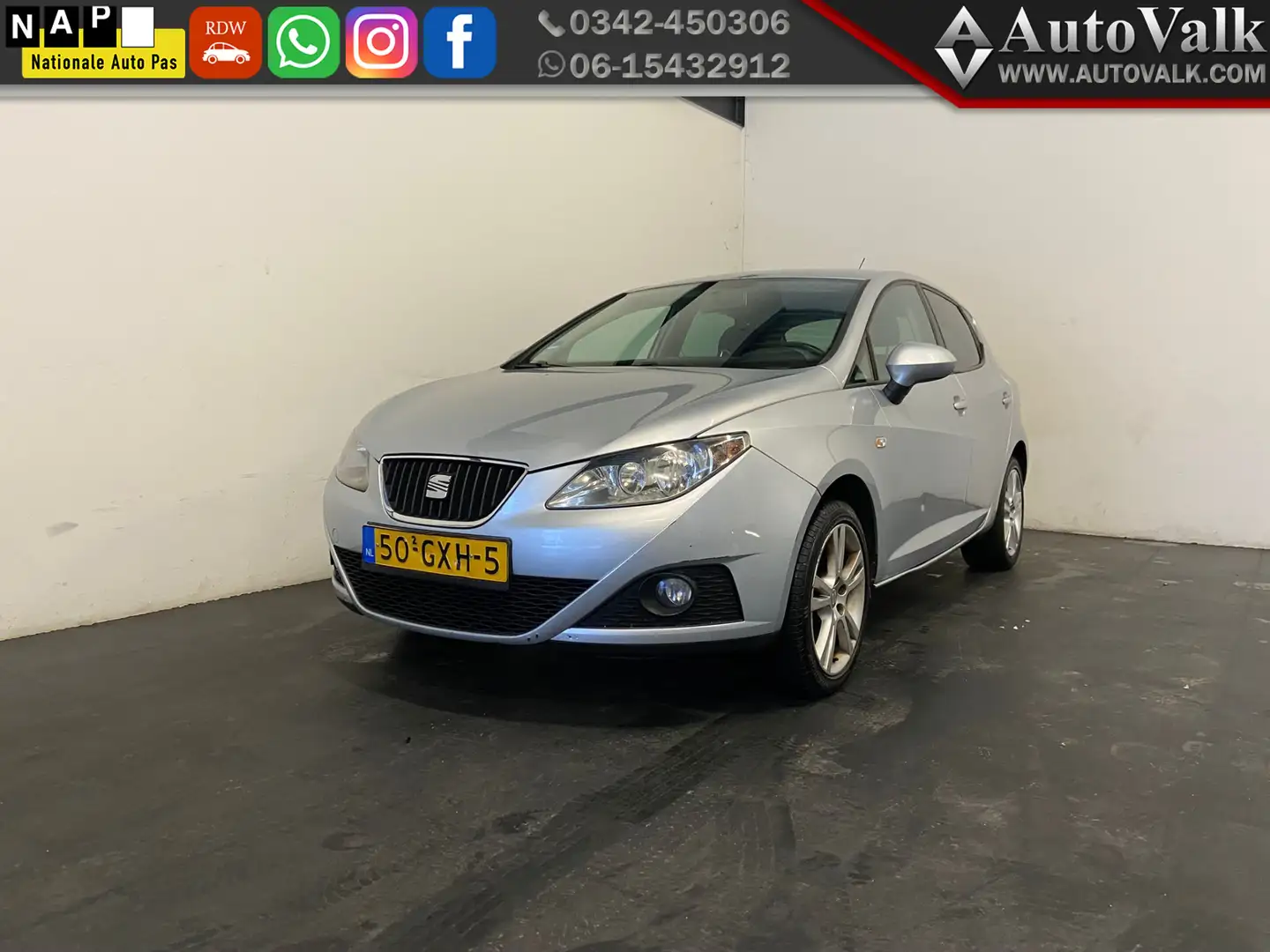SEAT Ibiza 1.4 Sport-up. APK 01-2027! Grau - 1