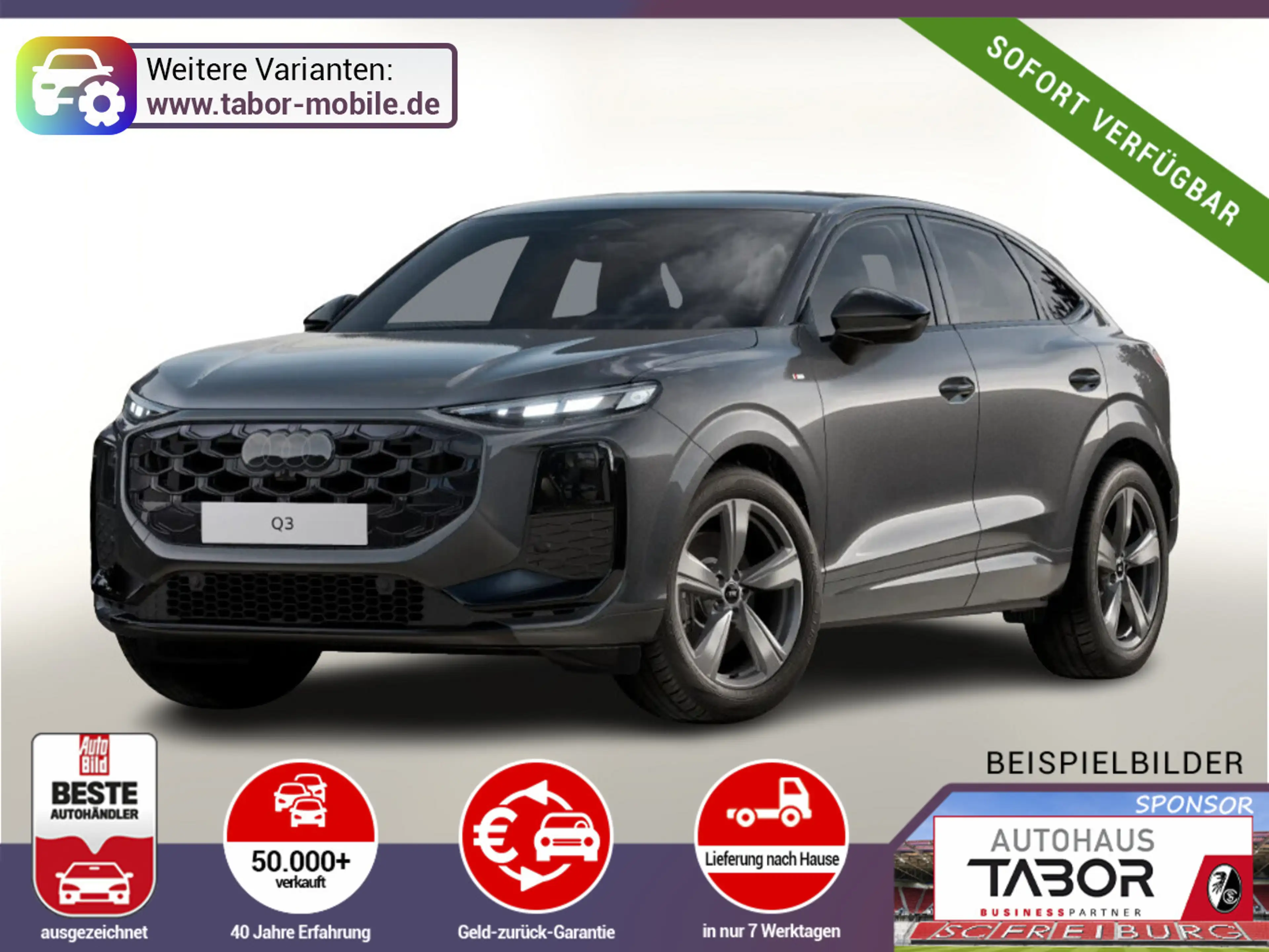 Audi Q3 Sportback quatt. 2xS line Tech KlimaP UVP-23%*