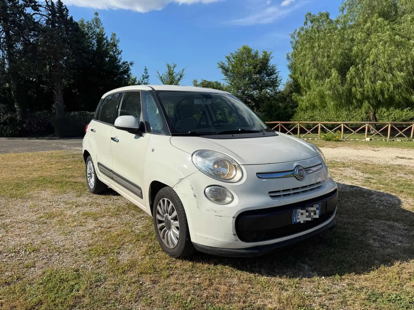 Fiat 500L 1.3 Multijet 85 CV Lounge Blanc - 1
