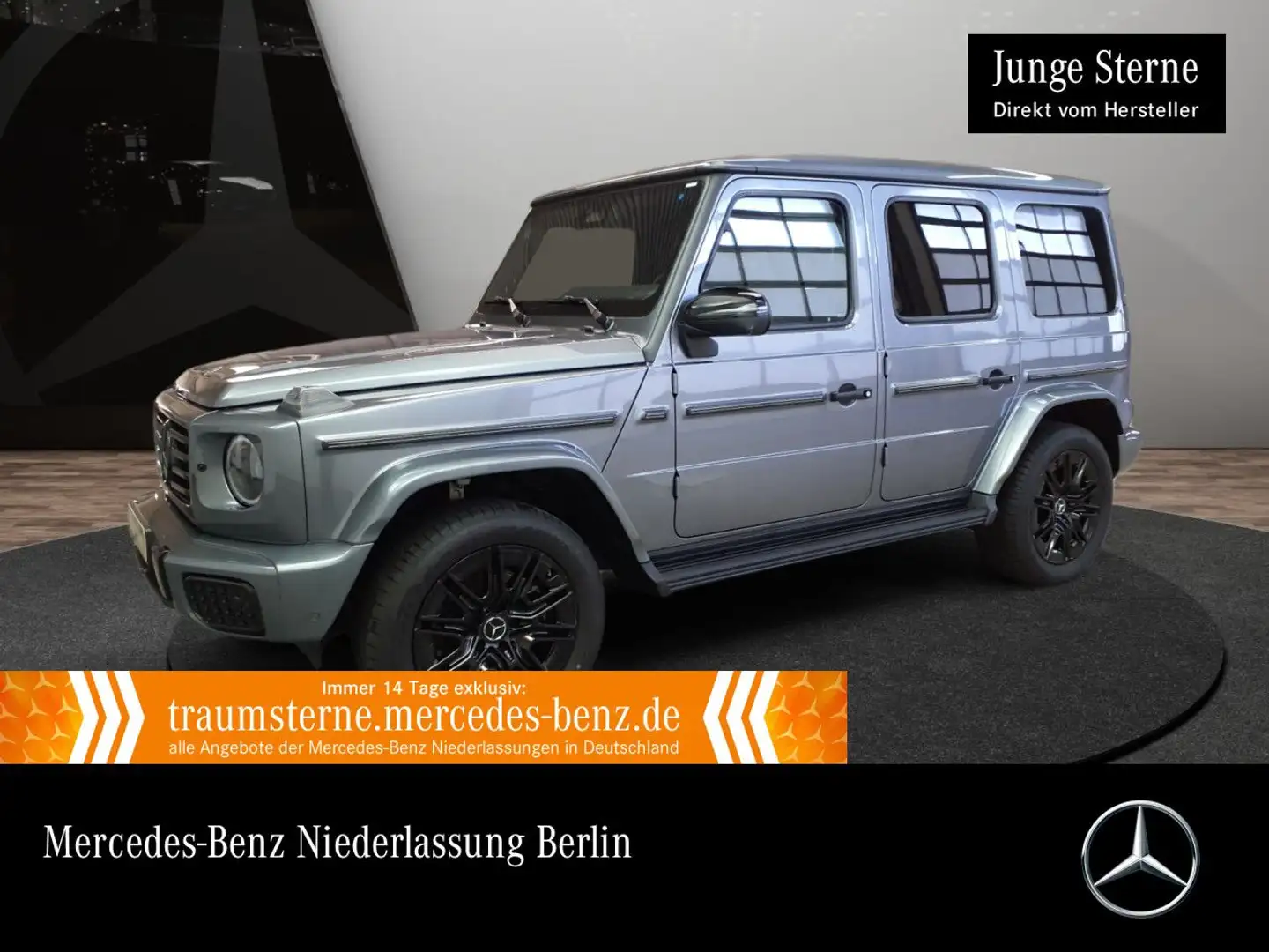 Mercedes-Benz G 450 d Exclusive Burmester 3D AMG 360° Stdhzg SHD Grau - 1