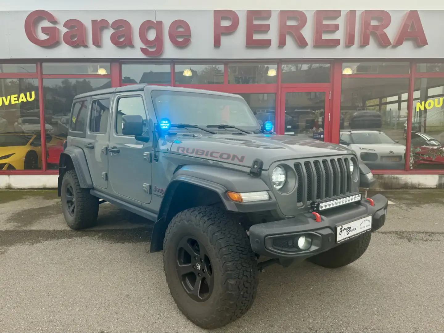 Jeep Wrangler 2.0 T-GDi 272 RUBICON UNLIMITED TRAIL RATED 4X4 CU Gris - 1