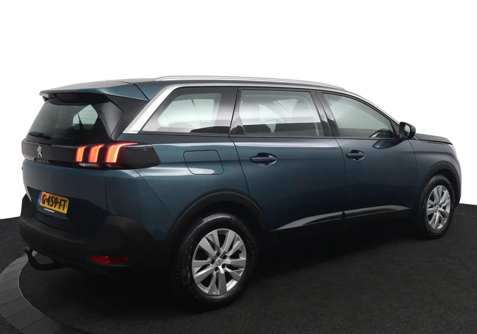 Peugeot 5008 1.2 PureTech*NAVI*CAM*HAAK*CRUISE*ECC*CARPLAY*7PER Groen - 2