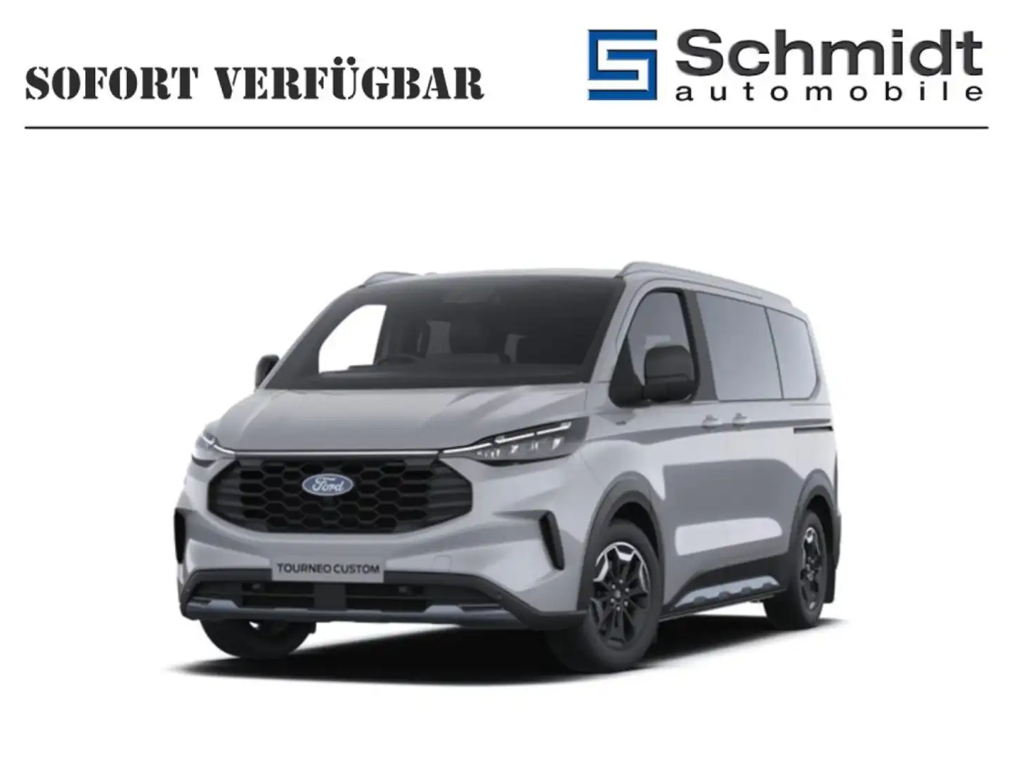 Ford Transit Custom Tourneo Custom Bus Active 320L1 2,0L Eblue 170PS A AWD Grau - 1