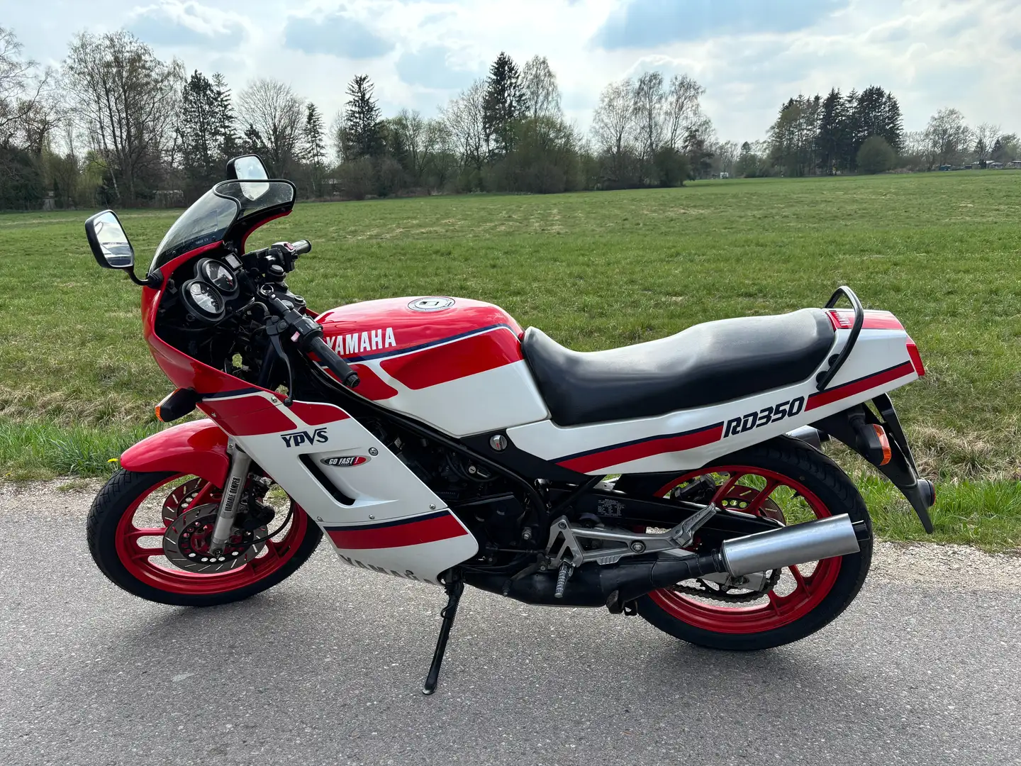 Yamaha RD 350 1WU Red - 1