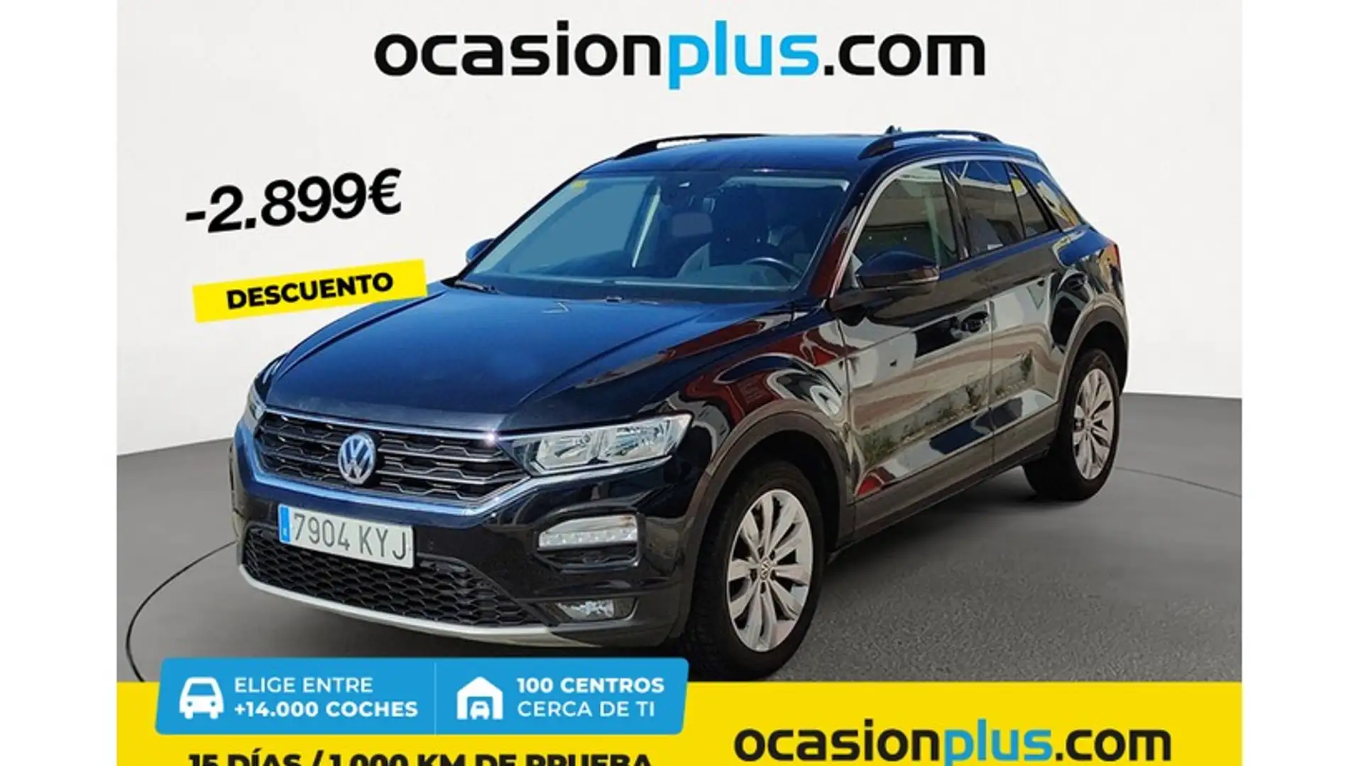 Volkswagen T-Roc 2.0TDI Advance Zwart - 1