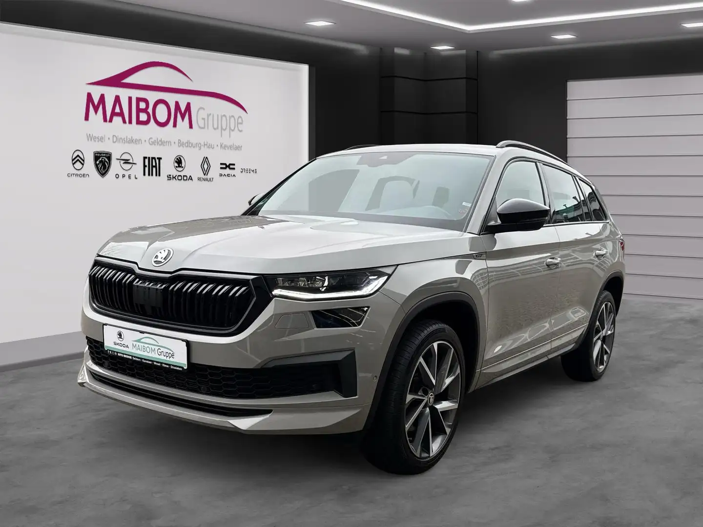 Skoda Kodiaq Sportline 4x4AHK*ACC*NAVI Grau - 1
