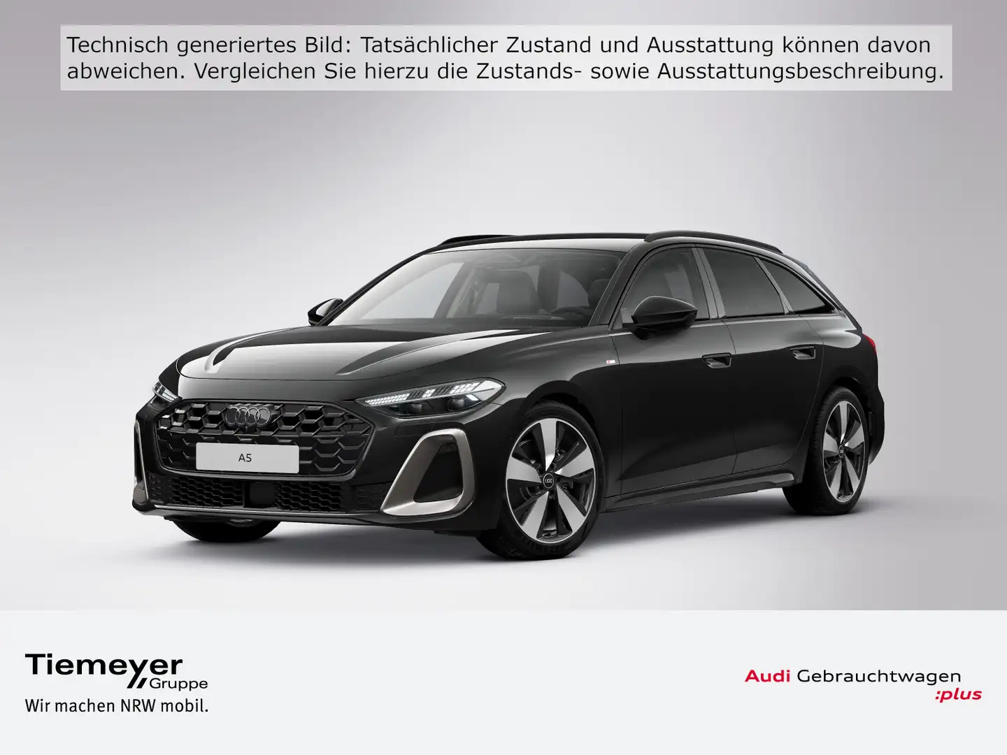 Audi A5 TDI S LINE LEDER LM19 HuD MATRIX Schwarz - 1