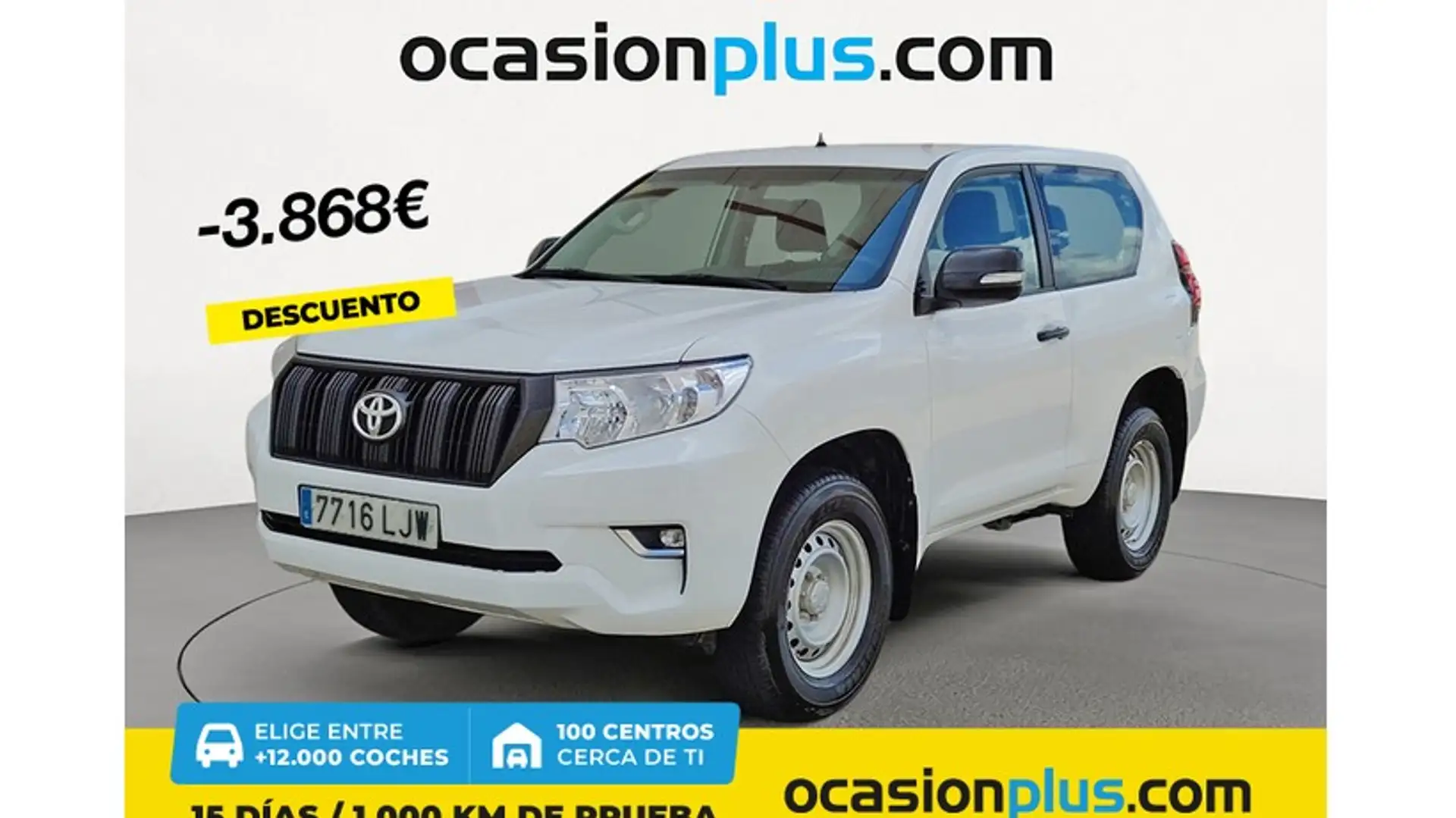 Toyota Land Cruiser D-4D GX Blanco - 1