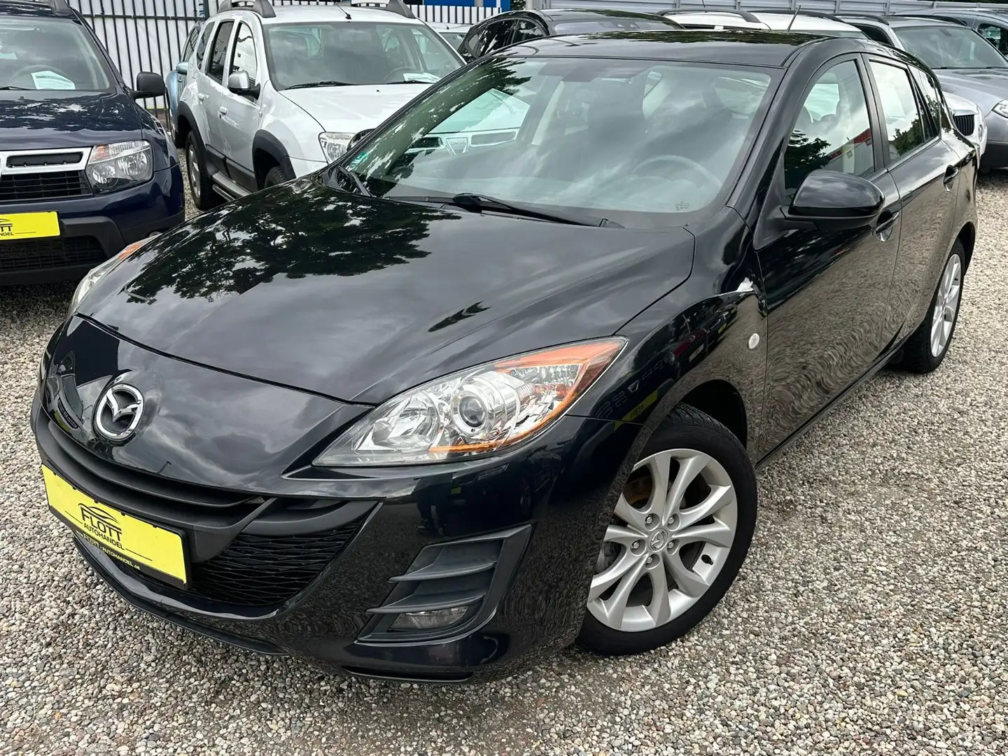 Mazda 3 1.6*Klimaaut*SitzH*55Tkm*TÜV NEU*TOP Schwarz - 2
