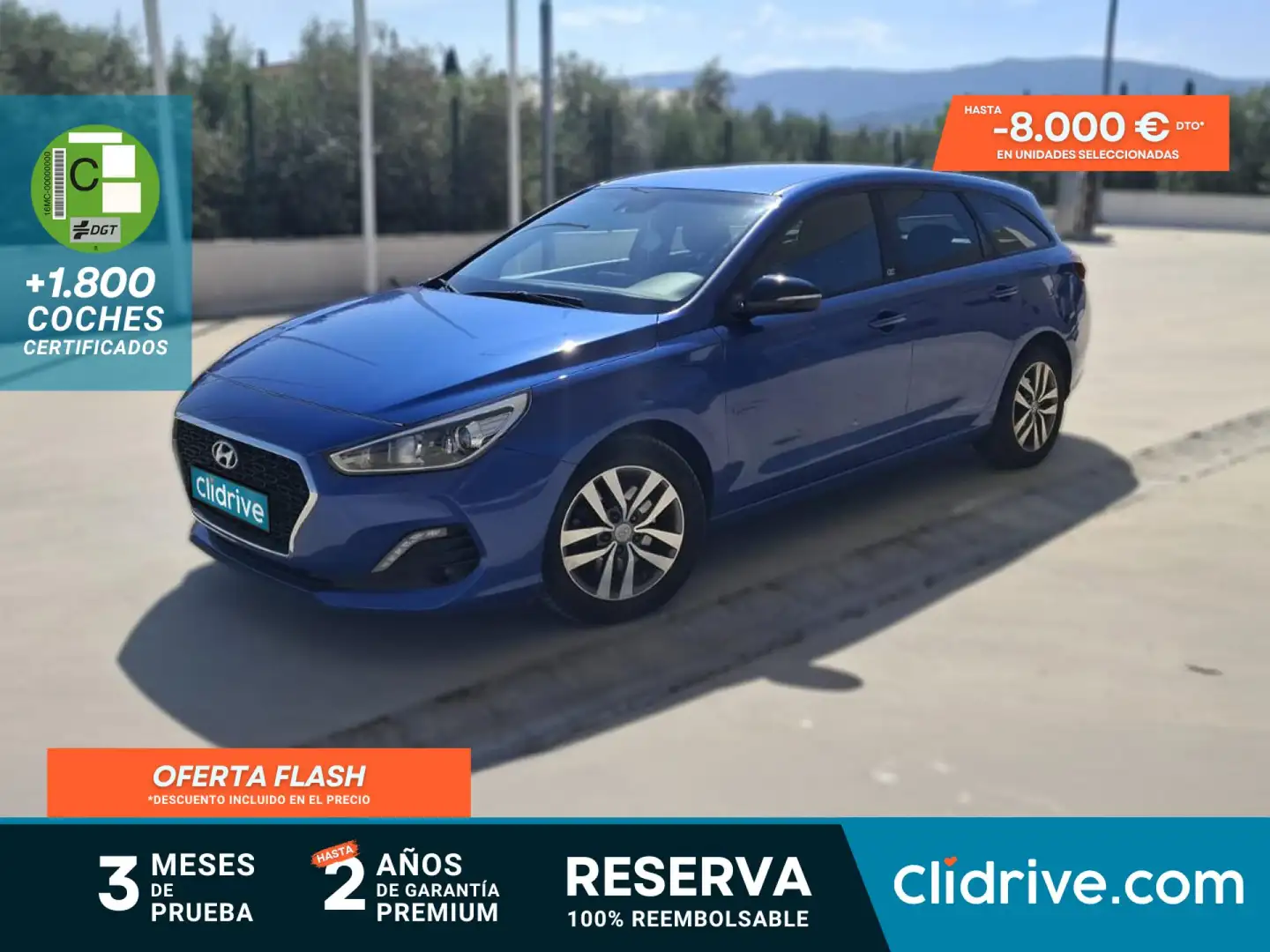 Hyundai i30 CW 1.6CRDi Go 116 Azul - 1