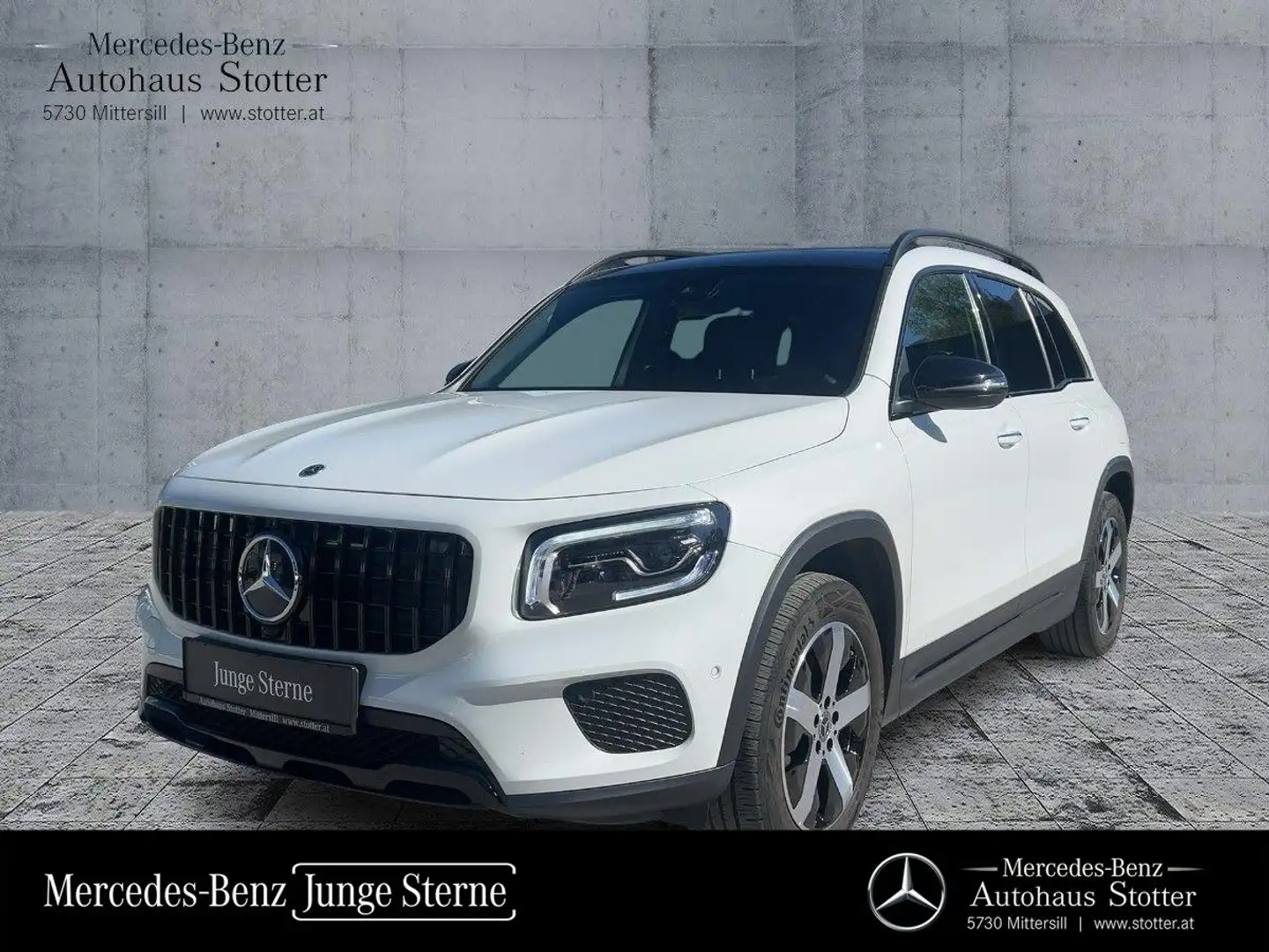 Mercedes-Benz GLB 200 d 4MATIC Progressive *Shz*Ambi*Pano*AHK* Weiß - 1