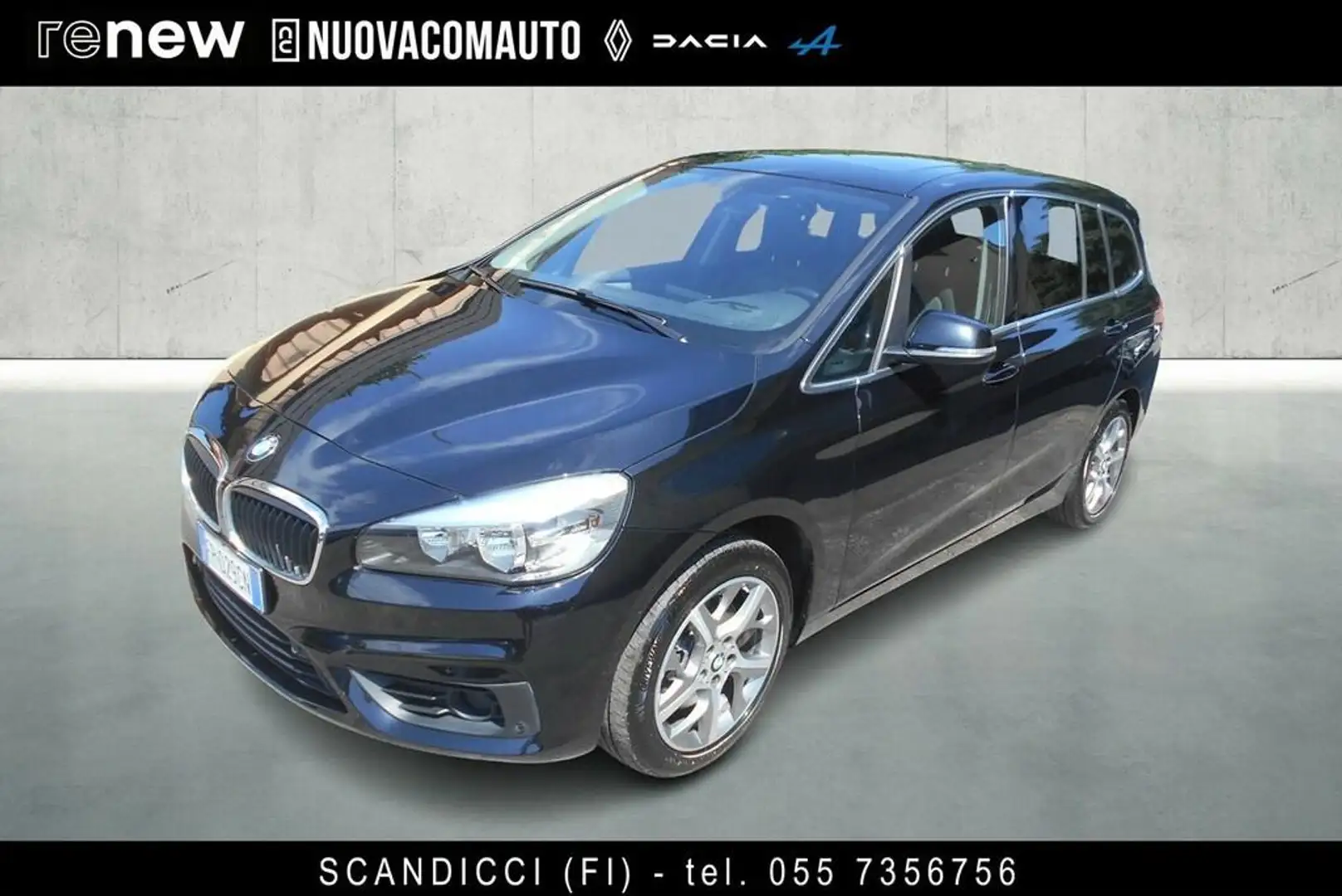 BMW 218 d Gran Tourer xdrive Advantage 7p.ti auto Nero - 1