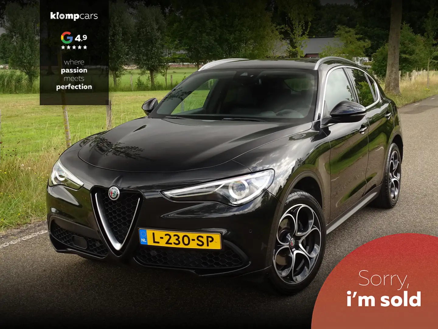 Alfa Romeo Stelvio 2.0 T AWD Veloce | All-Chrome | Carplay | Trekhk | Zwart - 2