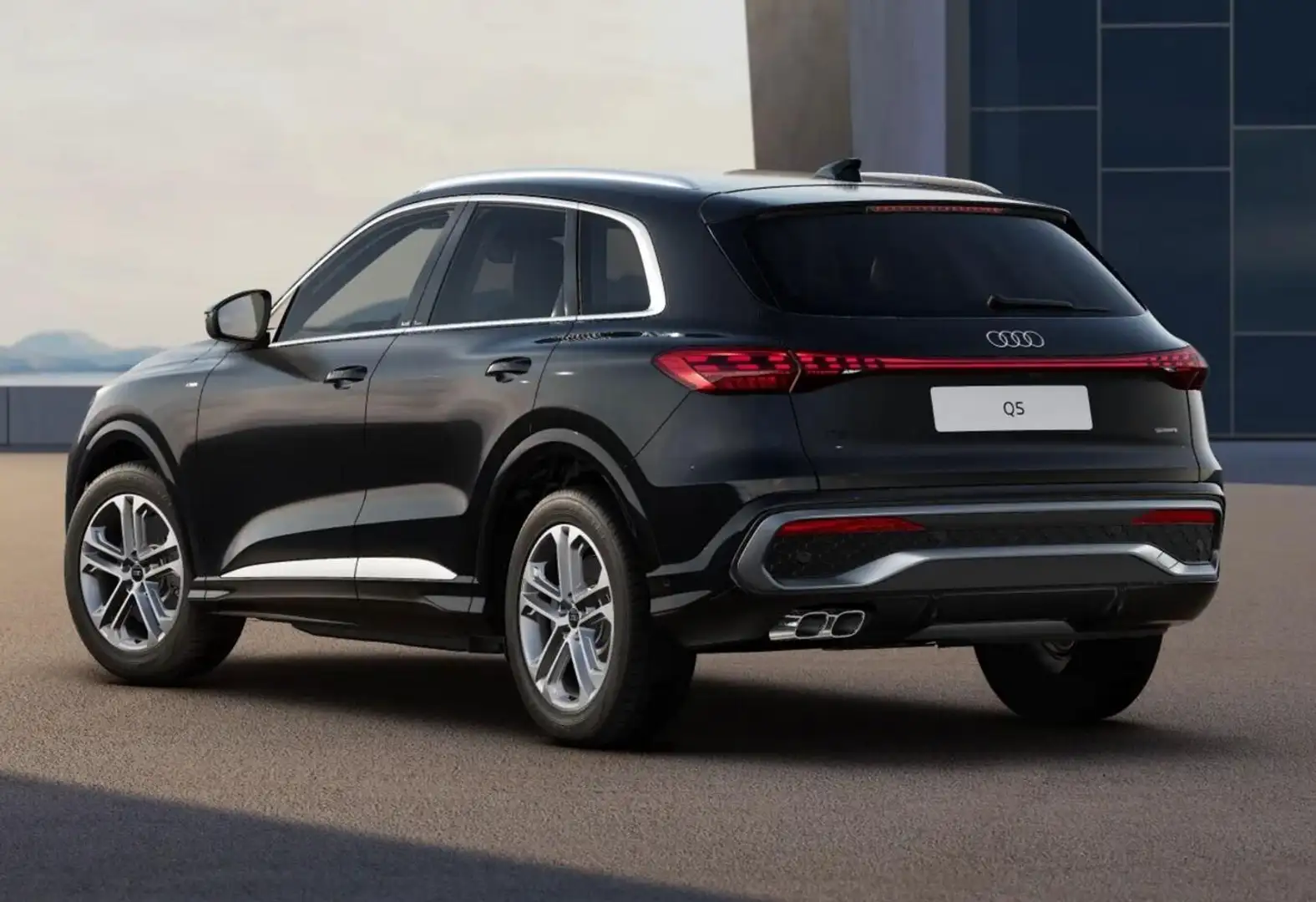Audi Q5 S line TDI 204 neues Modell Tech Pano PrivG 150... Fekete - 2