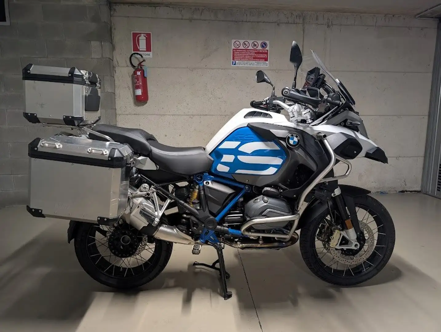 BMW R 1200 GS Adventure RALLYE Blu/Azzurro - 2
