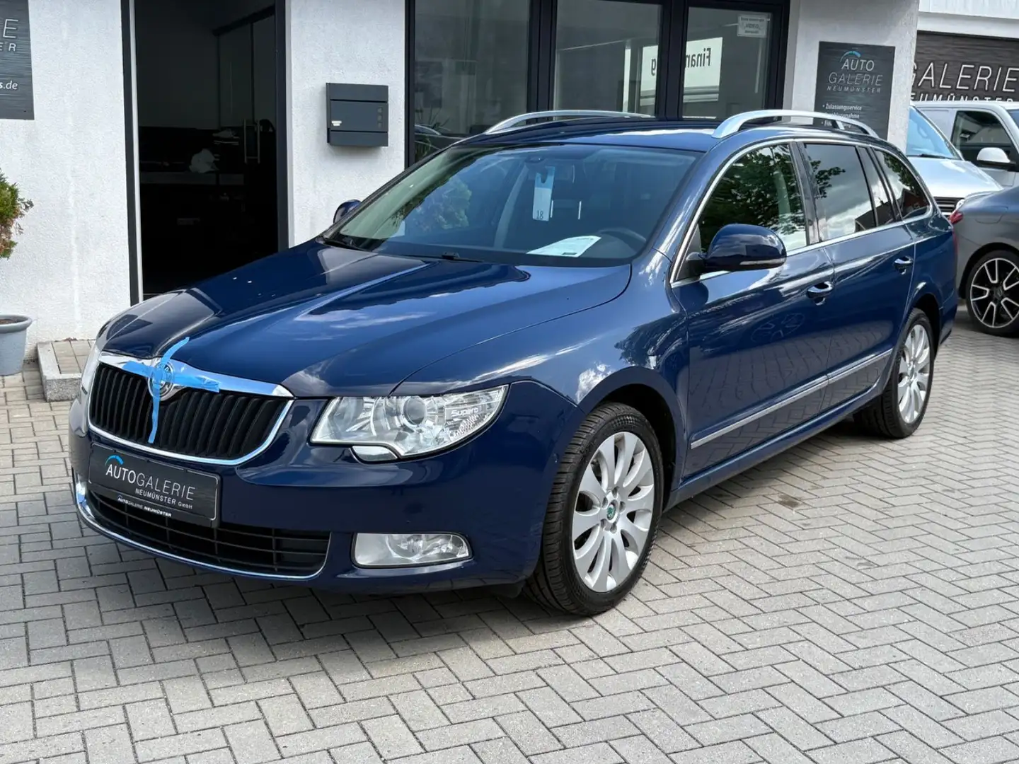 Skoda Superb Combi Elegance°Klima°Tempo°Memory°PDC°AHK Blau - 1