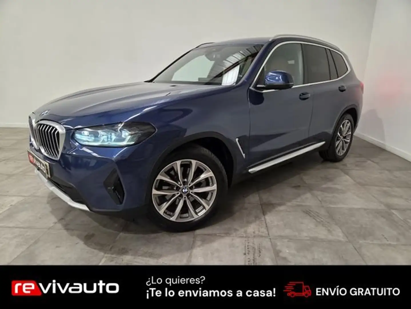BMW X3 xDrive20d xLine Azul - 2