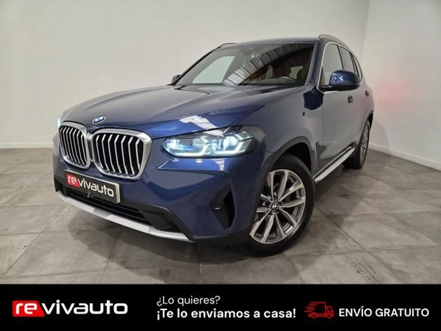 BMW X3 xDrive20d xLine Azul - 1