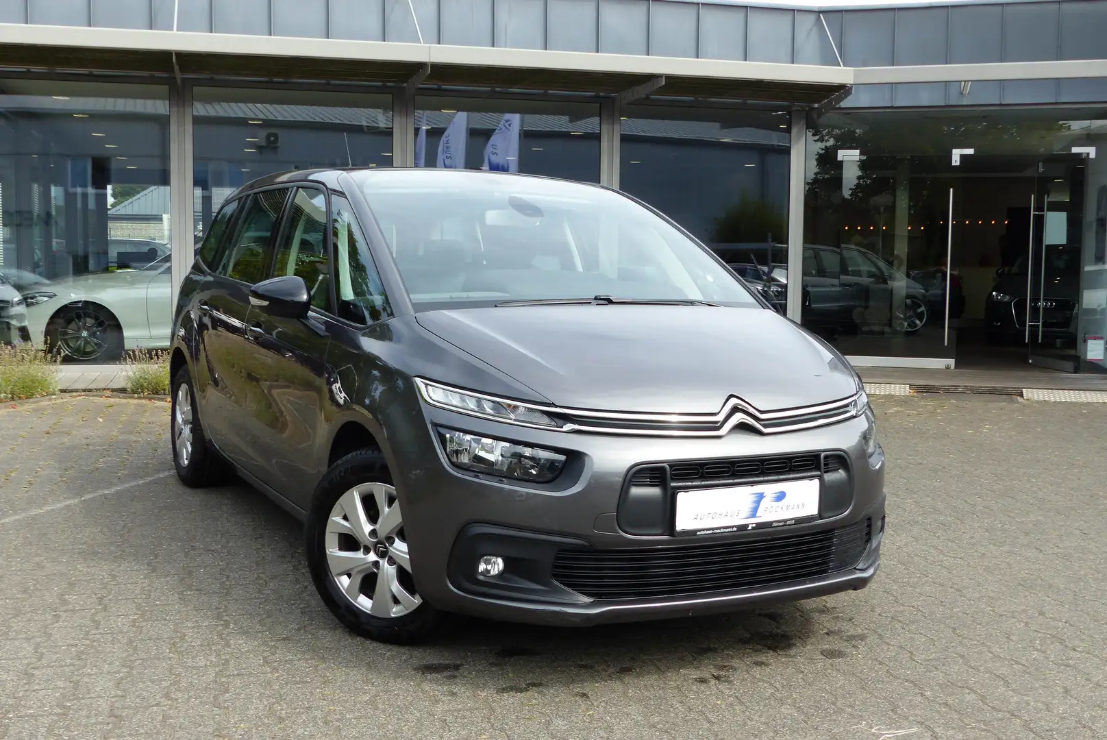 Citroen Grand C4 SpaceTourer 7 Sitzer Navi DAB App PDC SHZ Tempo Grau - 1