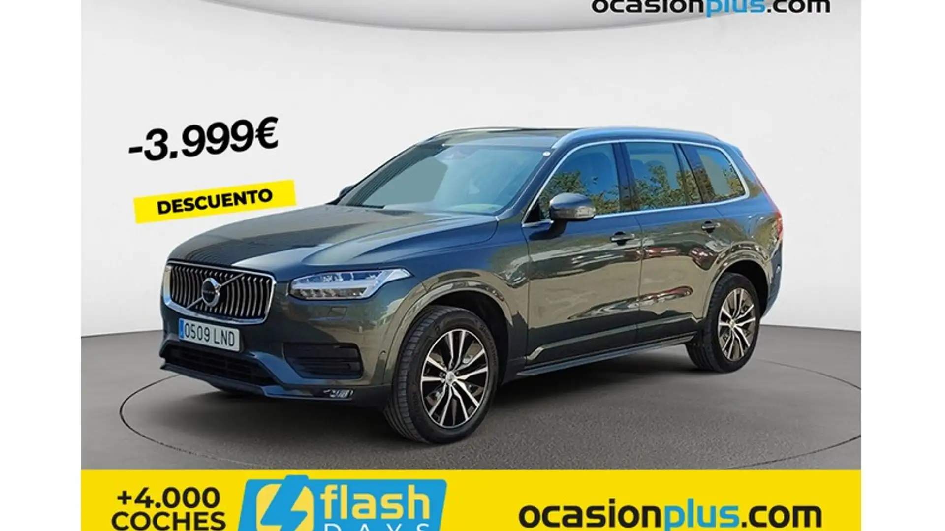 Volvo XC90 B5 Momentum AWD Aut. Gris - 1