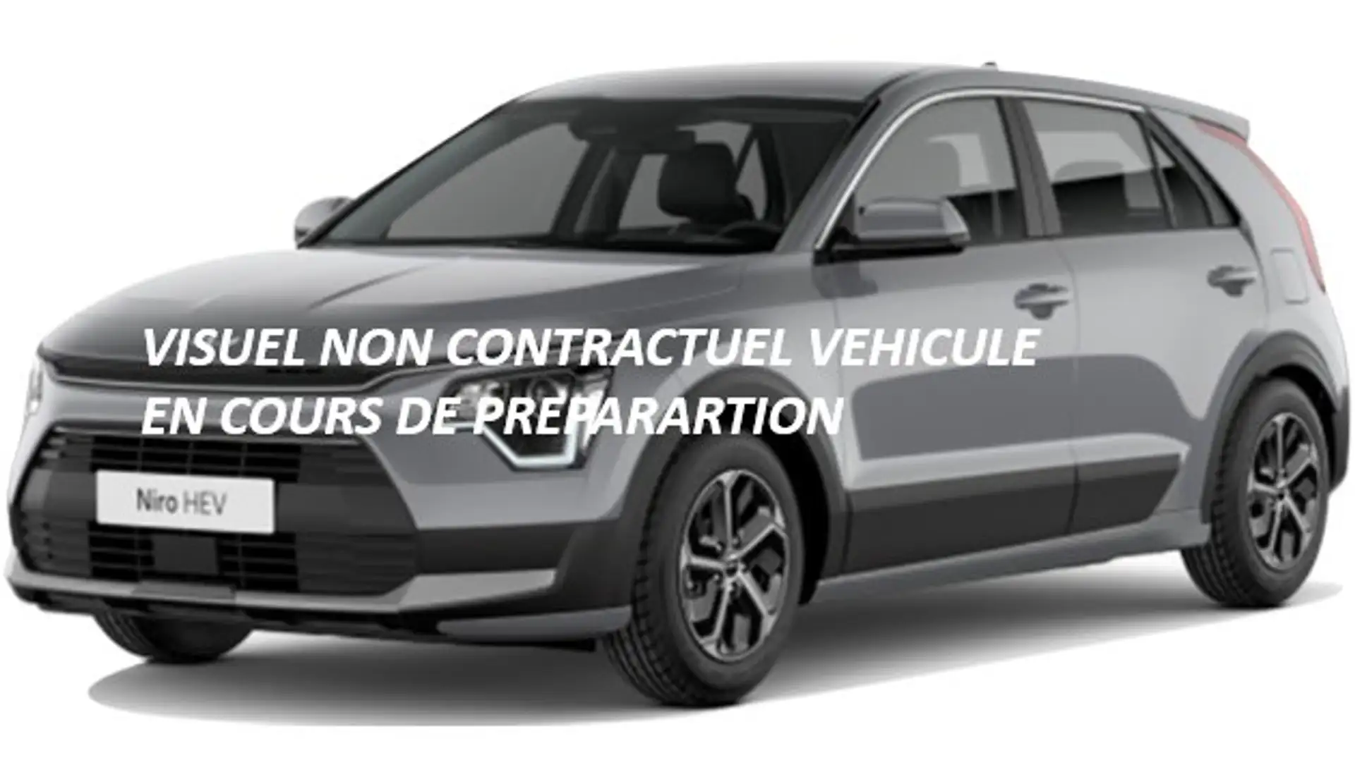 Kia e-Niro 1.6 GDi 141 ch HEV DCT6 Active Gris - 1