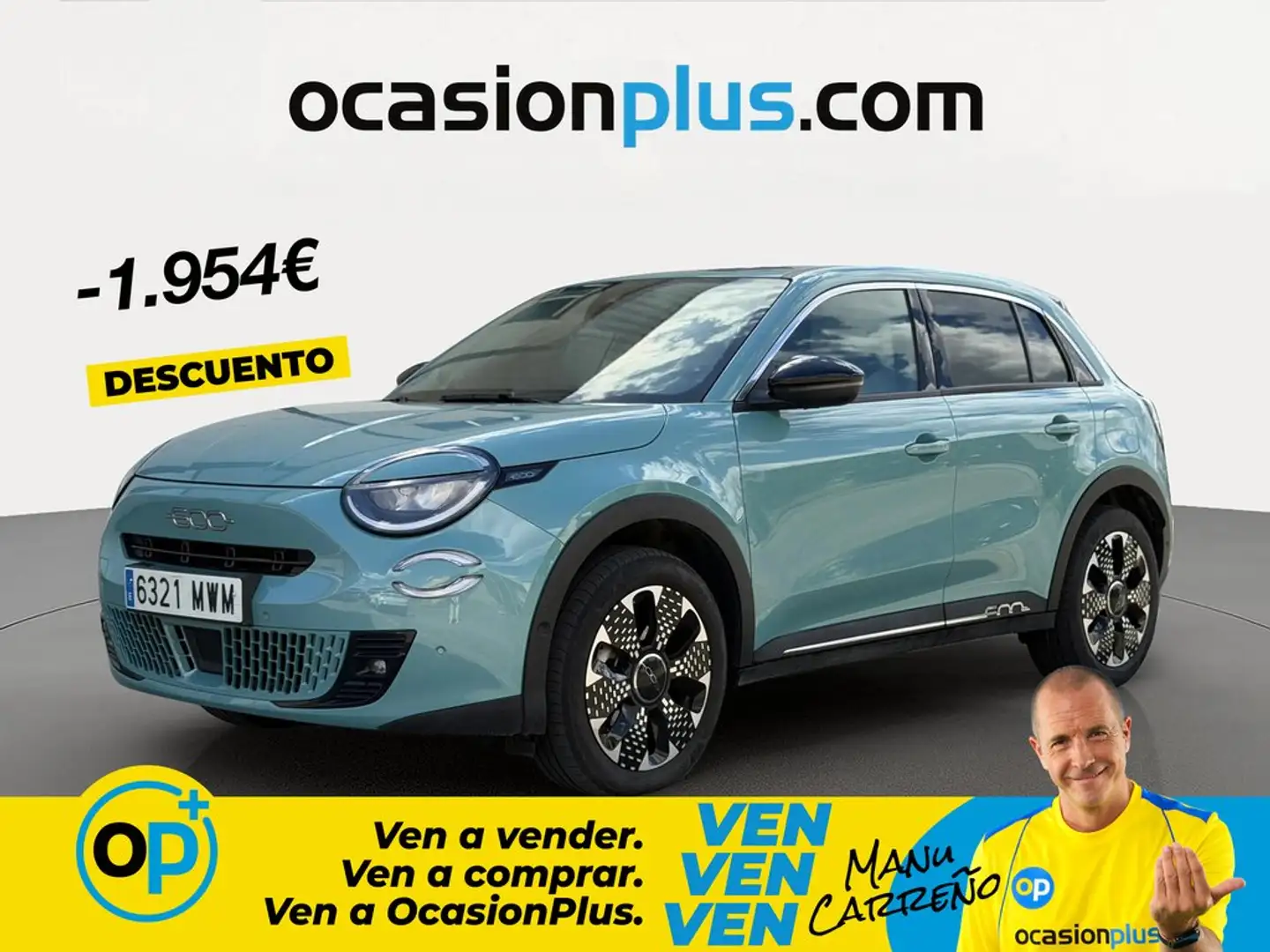Fiat 600 1.2 MHEV La prima DDCT 74kW Azul - 1