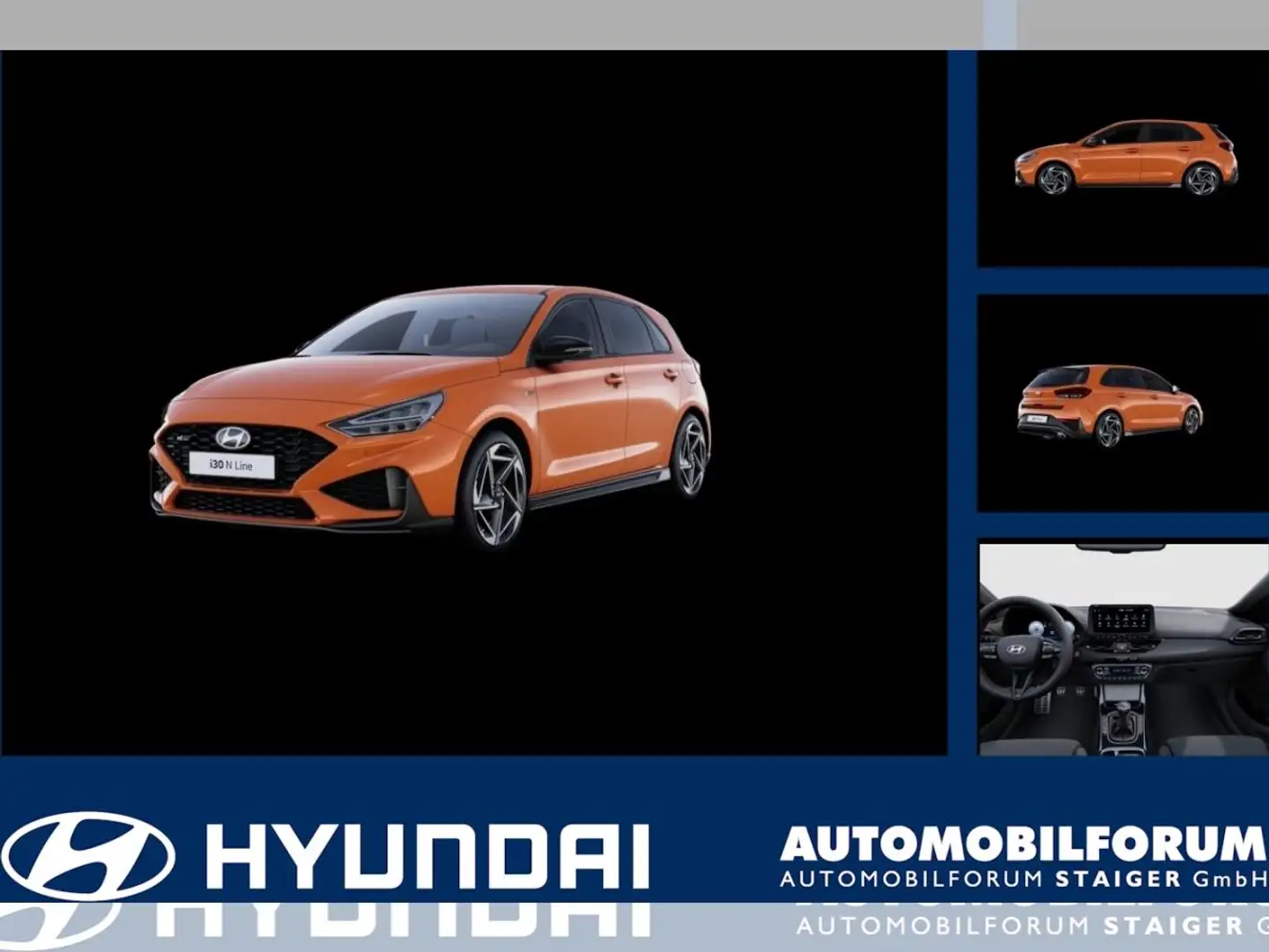 Hyundai i30 1.5 T-GDI N Line Matrix 2xKlima DynLicht LED Orange - 1