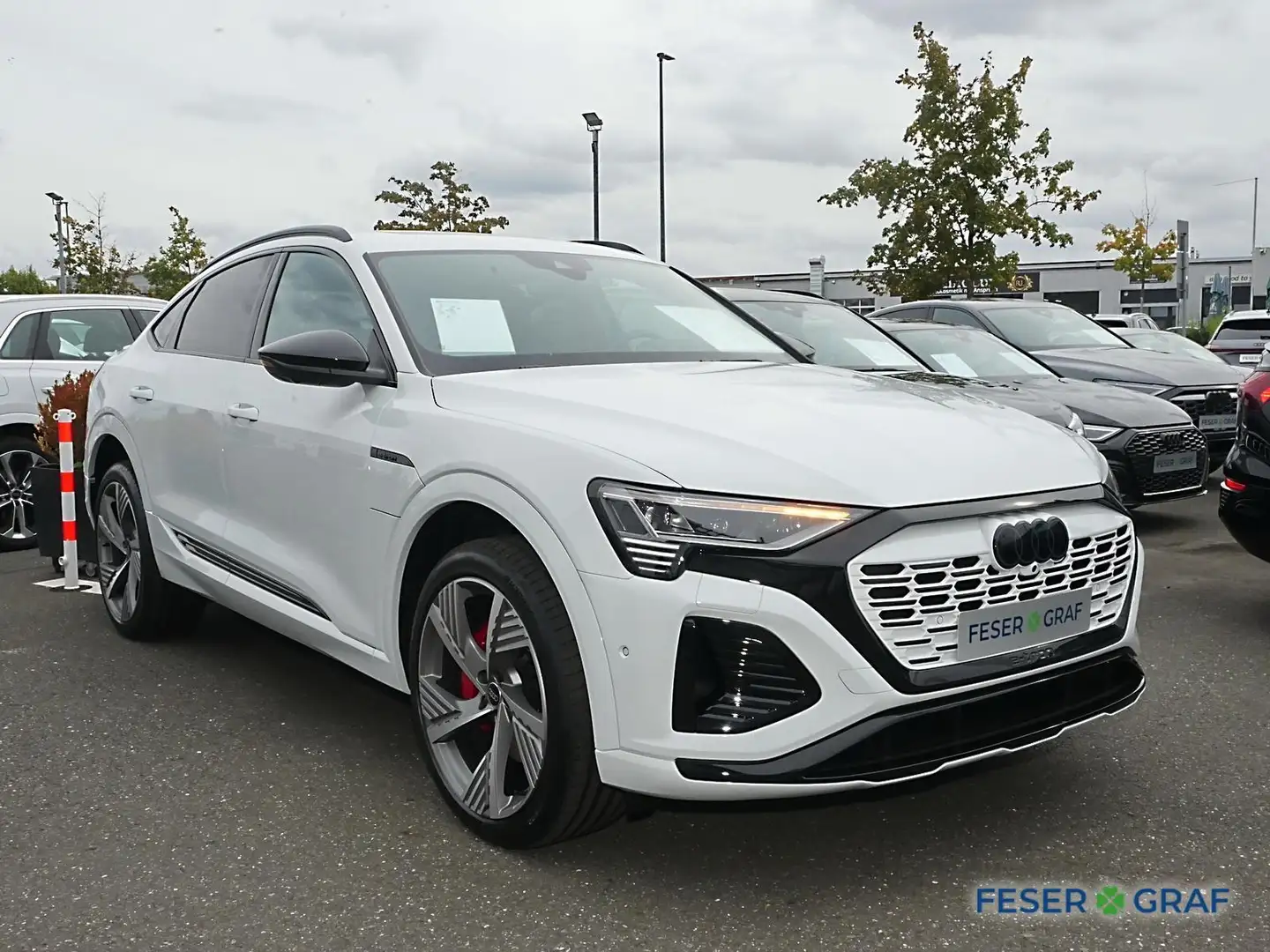 Audi Q8 Sportback S line 55 e-tron quattro NP: 124.890.-Br Weiß - 2