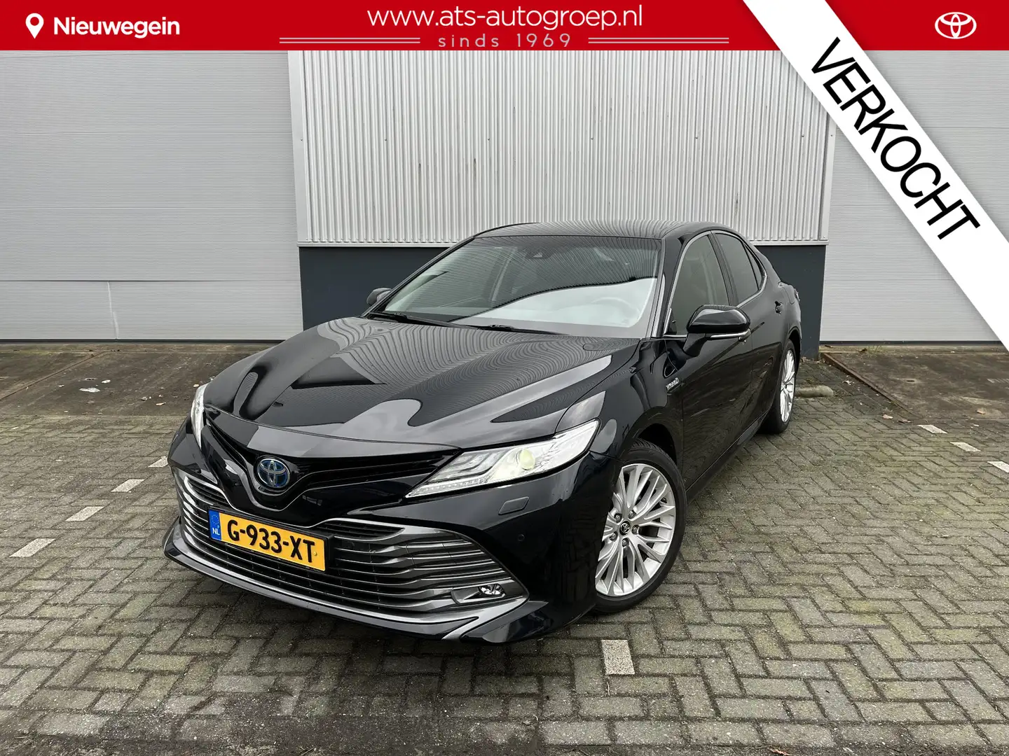Toyota Camry 2.5 Hybrid Executive | Origineel NL | 1e eigenaar Zwart - 1