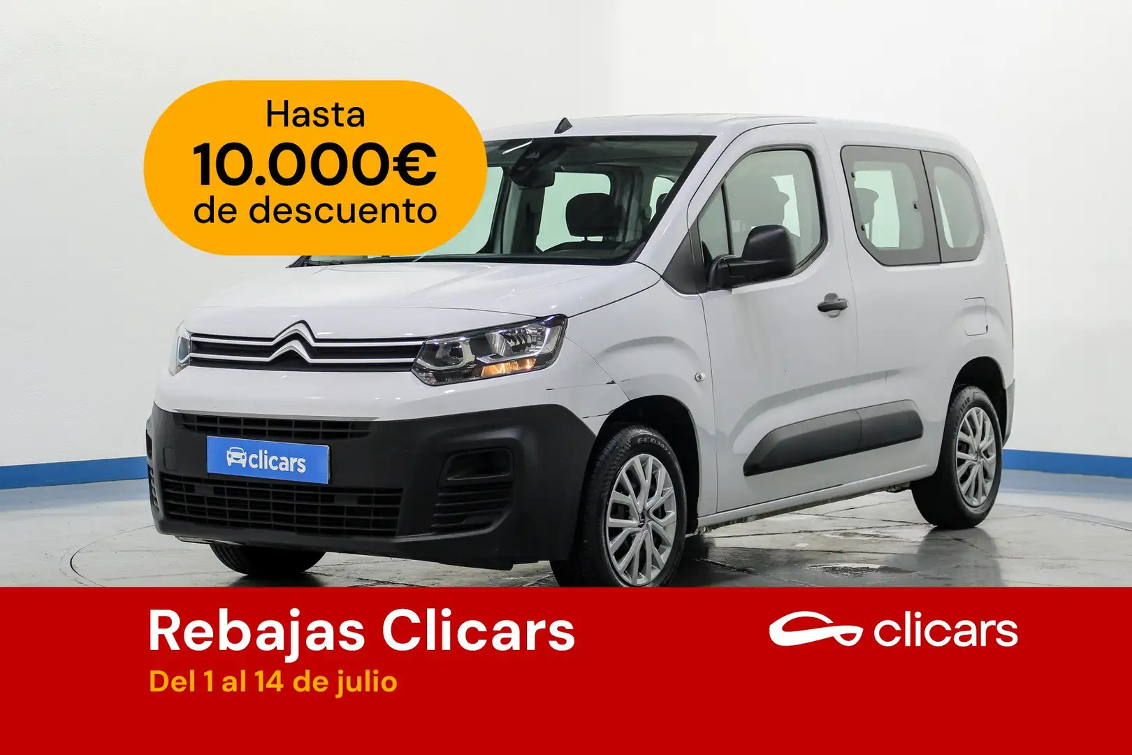 Citroen Berlingo BlueHDi S&S Talla M Live Pack 100 Blanco - 1