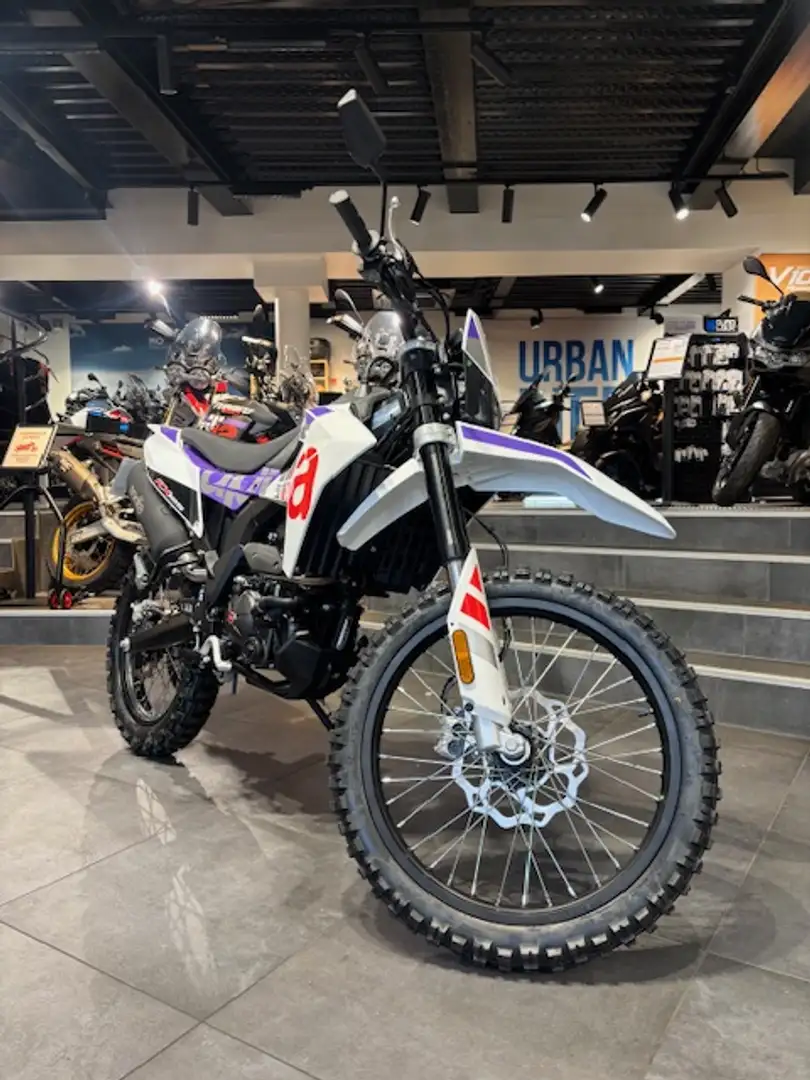 Aprilia RX 125 Blanc - 2