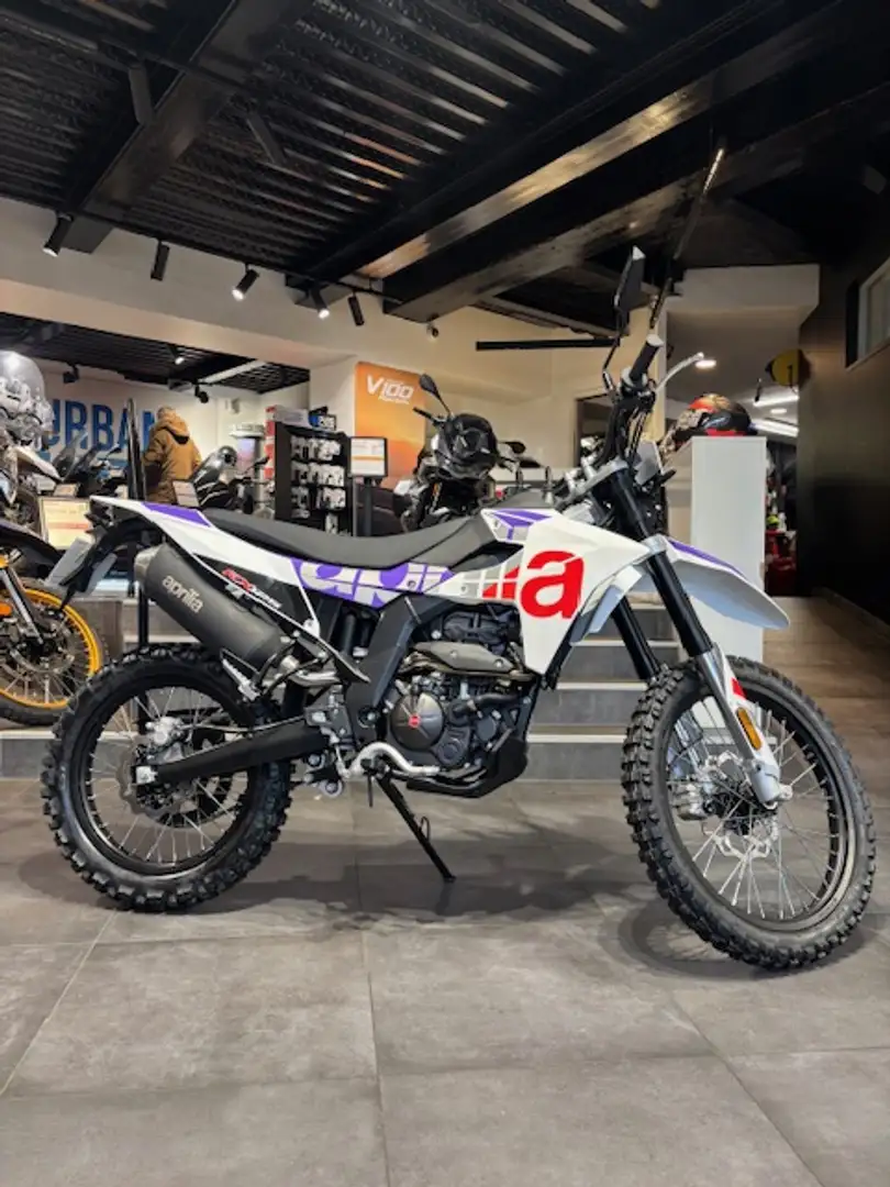 Aprilia RX 125 Blanc - 1