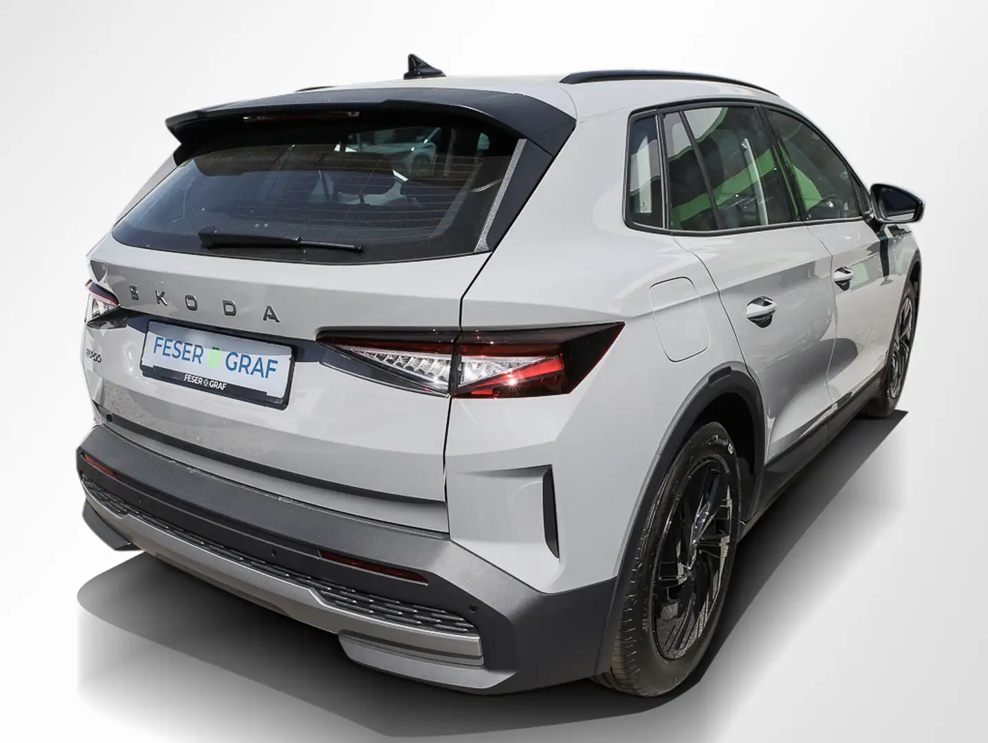 Skoda Elroq 50 Tour 55 kWh 125 kW Navi PDC RüKa Sitzh. Gris - 2