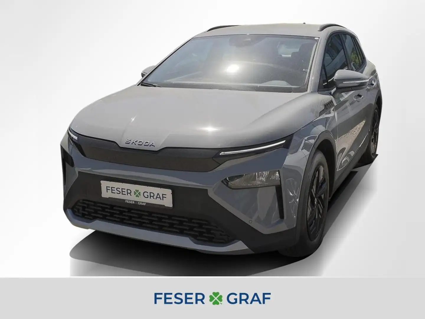 Skoda Elroq 50 Tour 55 kWh 125 kW Navi PDC RüKa Sitzh. Gris - 1
