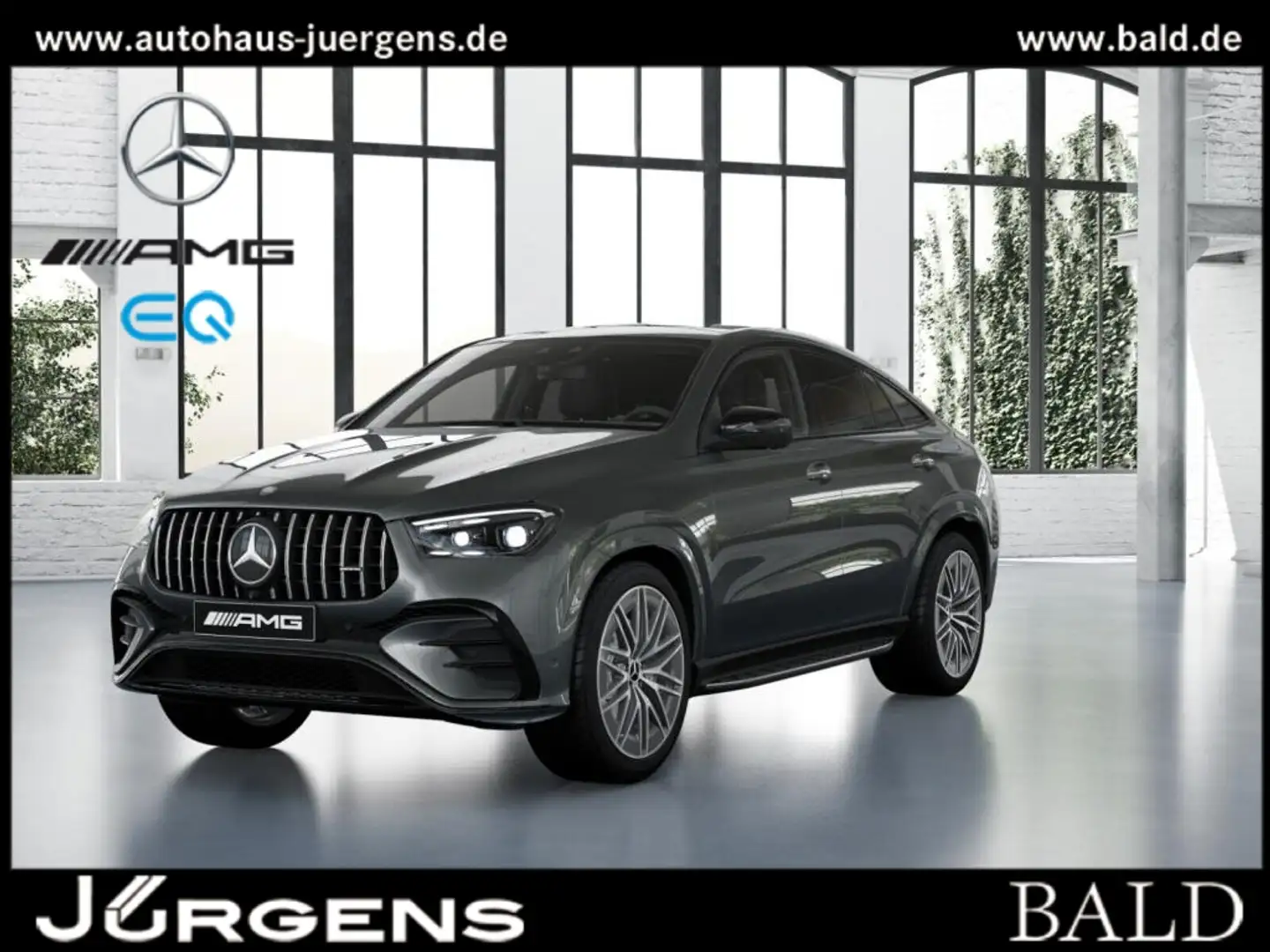 Mercedes-Benz GLE 53 AMG 4M+ Coupé Perf-AGA/Pano/Burm/AHK/HUD Grau - 1
