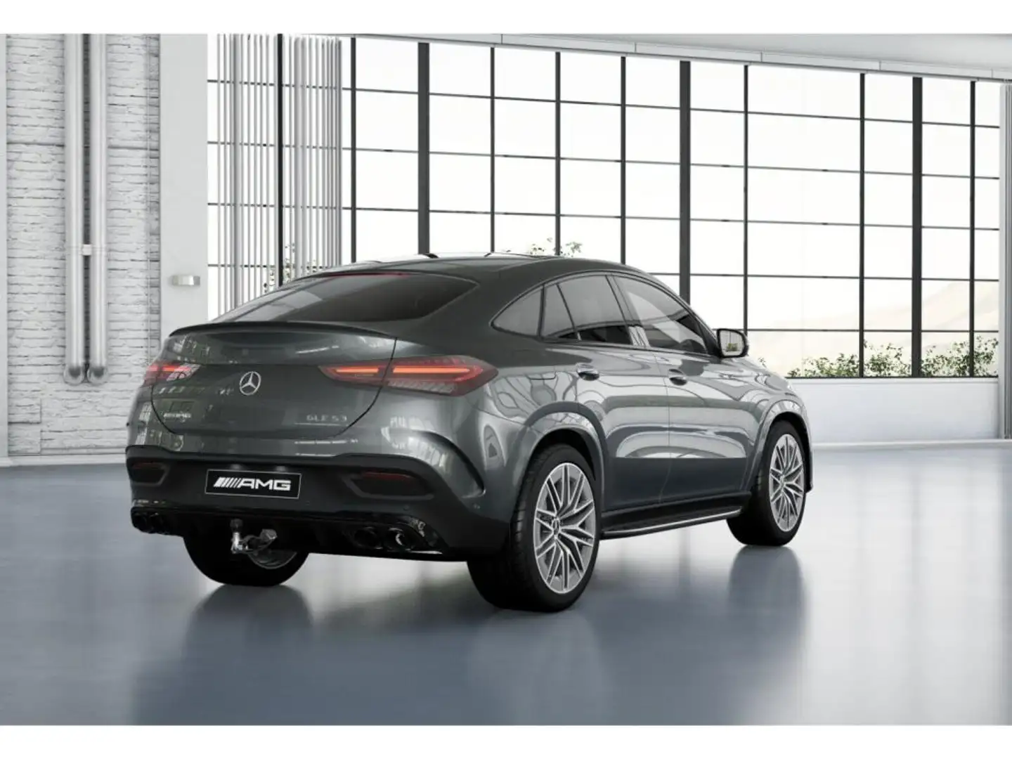 Mercedes-Benz GLE 53 AMG 4M+ Coupé Perf-AGA/Pano/Burm/AHK/HUD Grau - 2