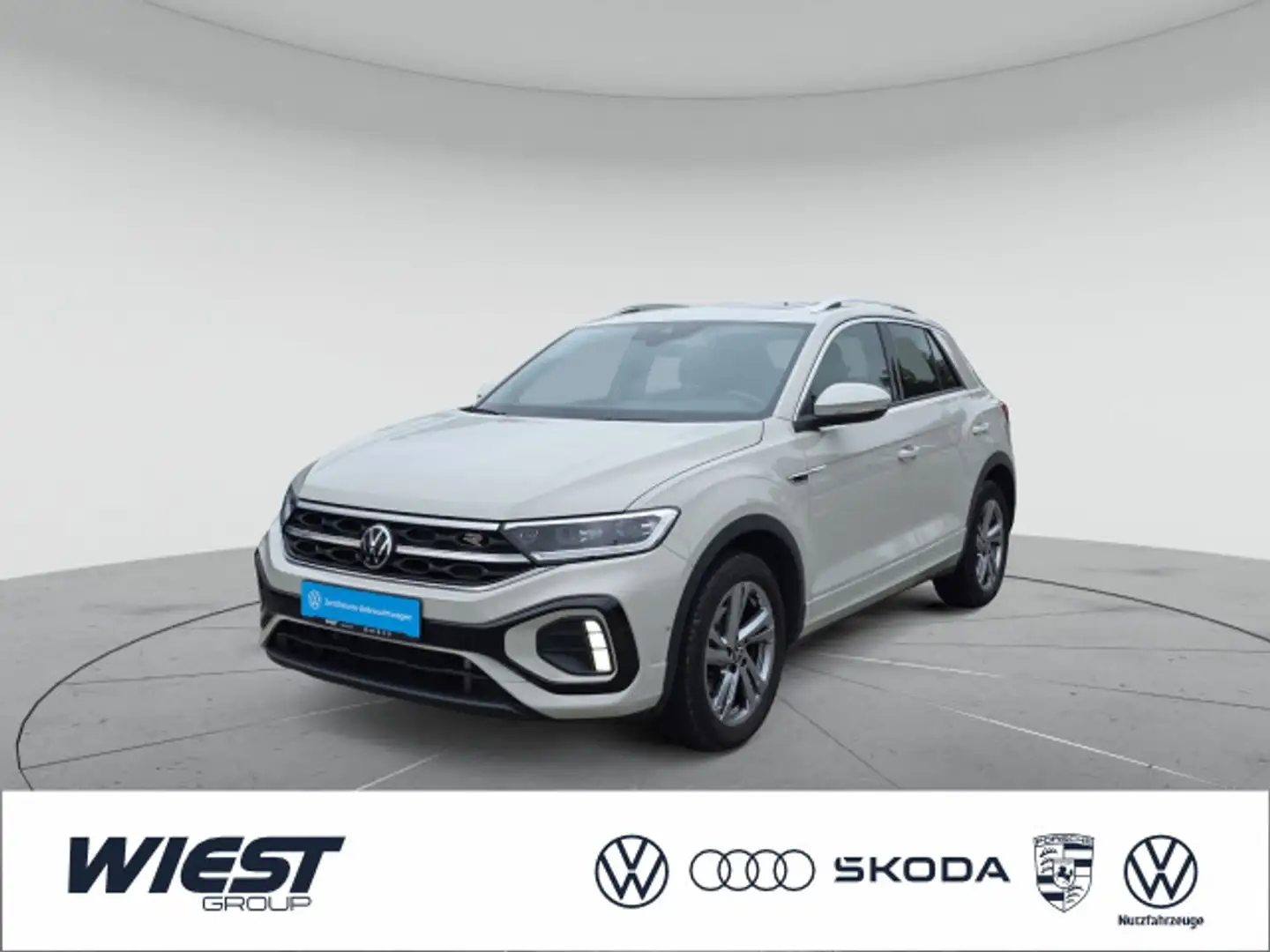 Volkswagen T-Roc R-Line 1.5 TSI, PANO/KAM/17"/ACC/LED/LANE Gris - 1