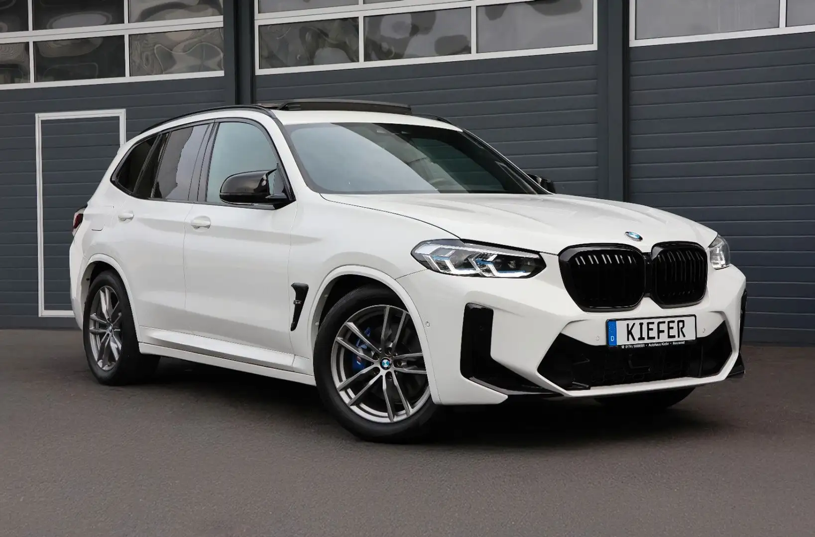 BMW X3 M i/LASER/Panorama/CarPlay/KAMERA/R19 Blanc - 1