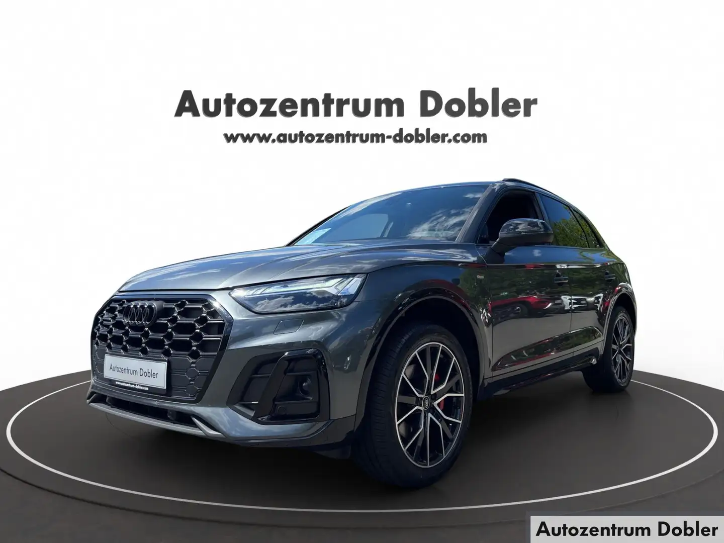 Audi Q5 40 TFSI quattro S line AHK Competion Plus Navi Gris - 2