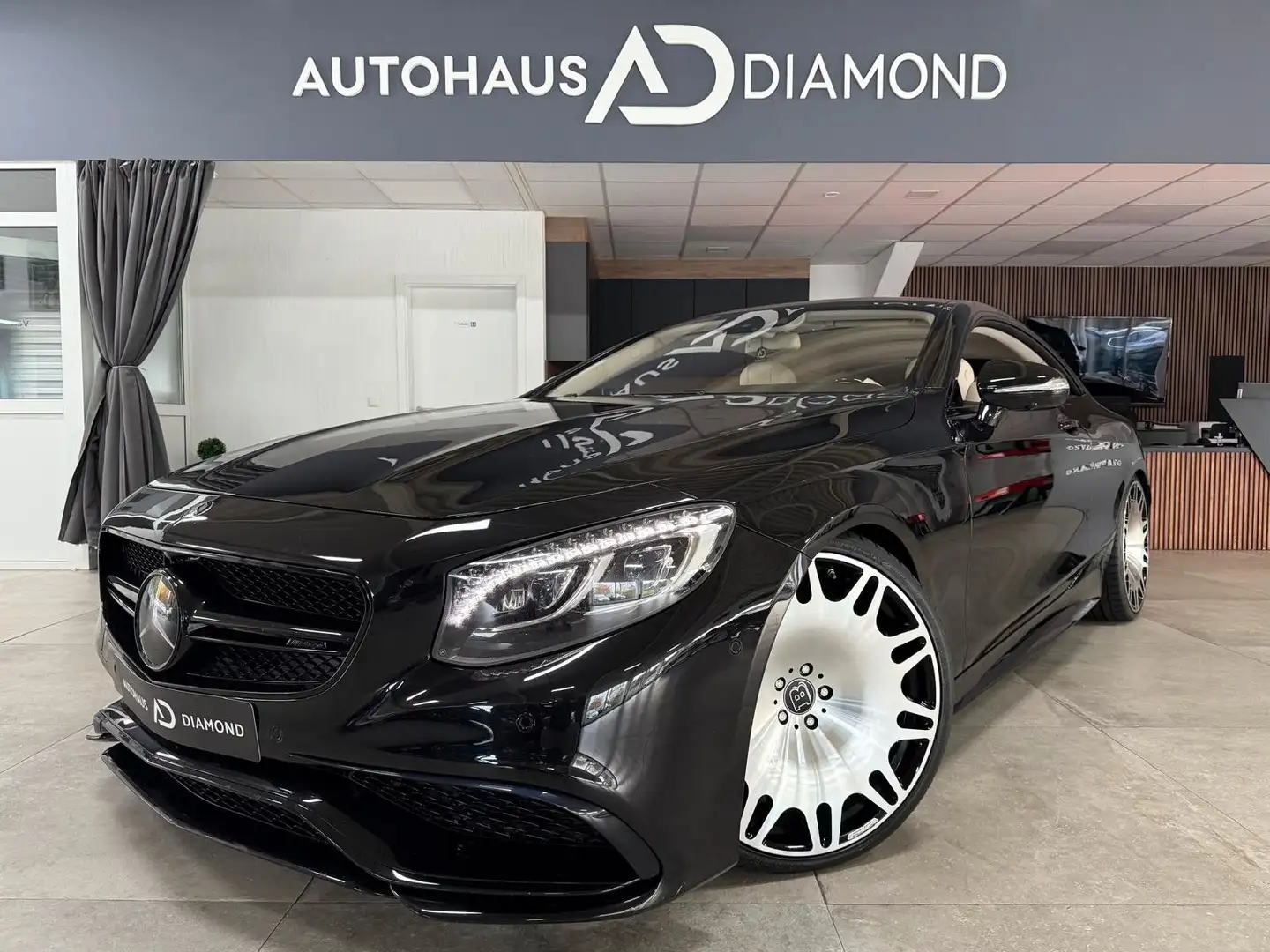 Mercedes-Benz S 500 4Matic * 22ZOLL * HEADUP * 63AMG * Noir - 2