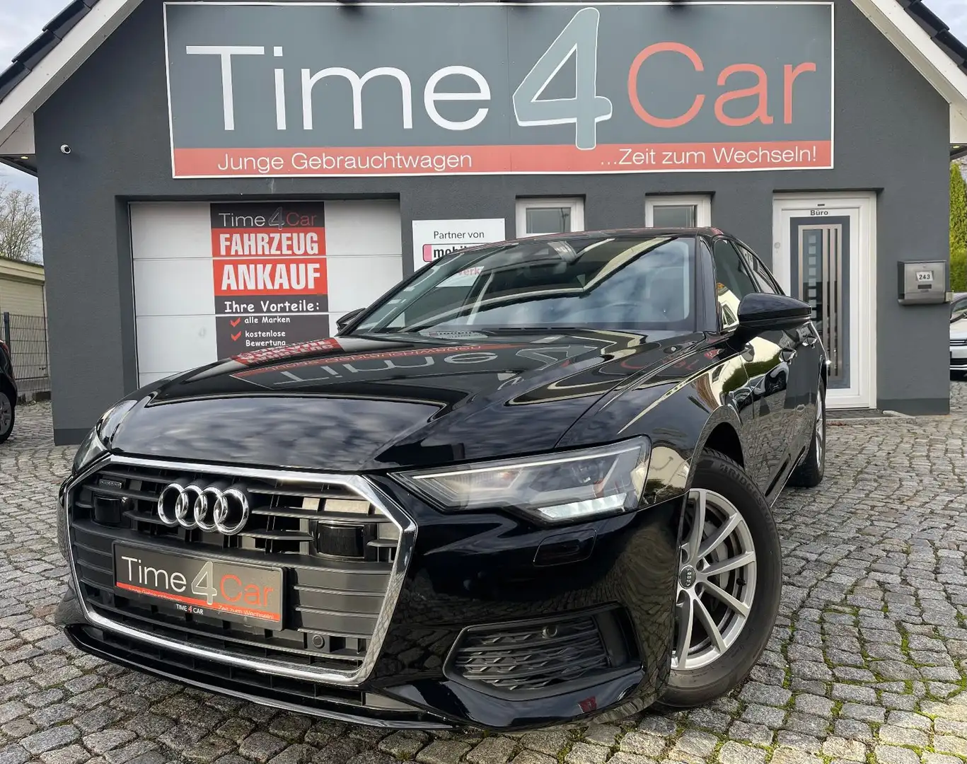 Audi A6 50 TDI quattro LED Kamera CarPlay ACC SHZ Schwarz - 1