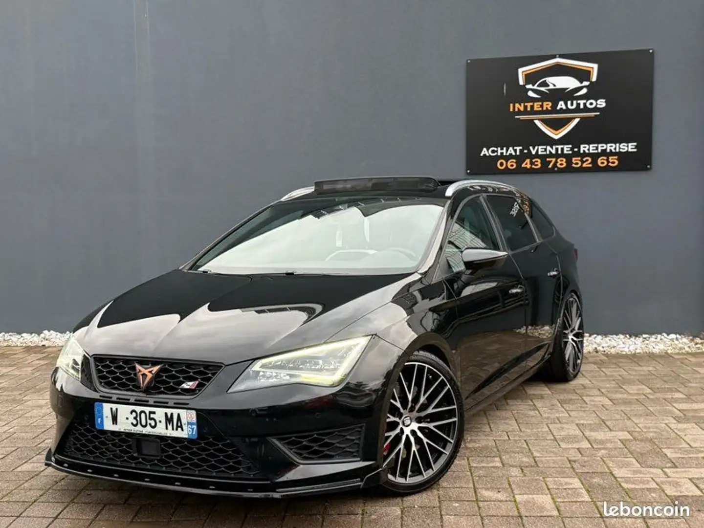 SEAT Leon CUPRA 280CH REMUS Noir - 2