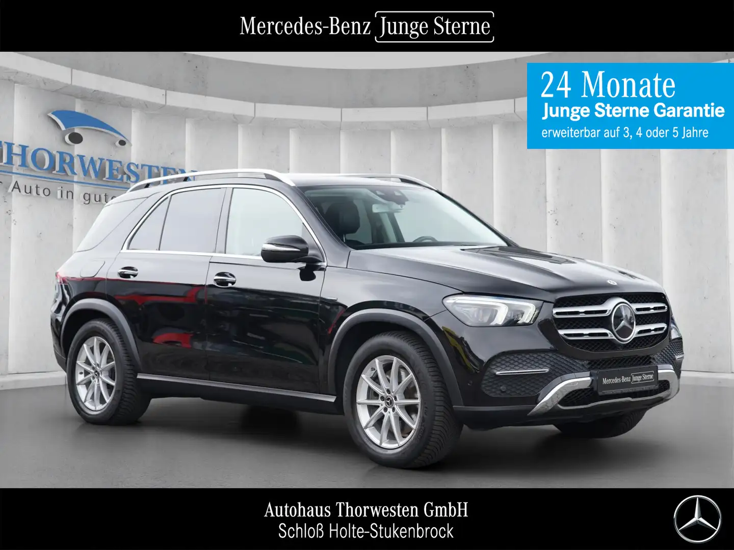 Mercedes-Benz GLE 350 GLE 350 de 4Matic AHK DISTRONIC Leder Panorama Schwarz - 1